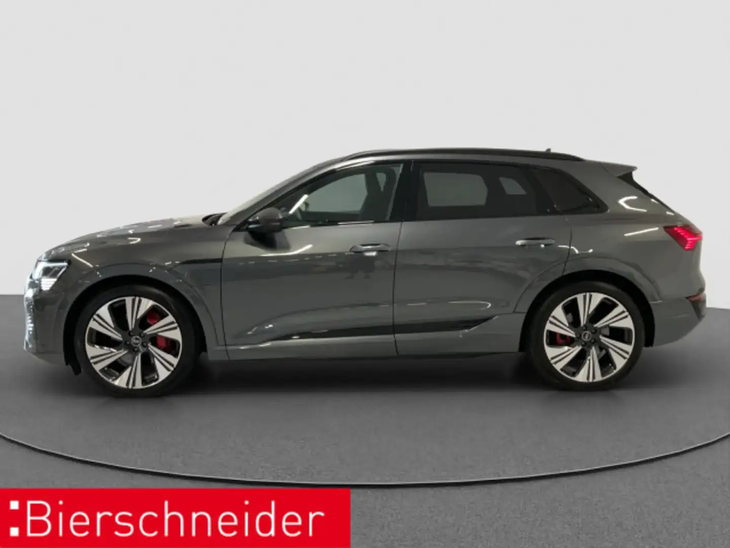 Audi Q8 e-tron 55 qu 2x S-Line Black AHK MATRIX PANO Grau - 2