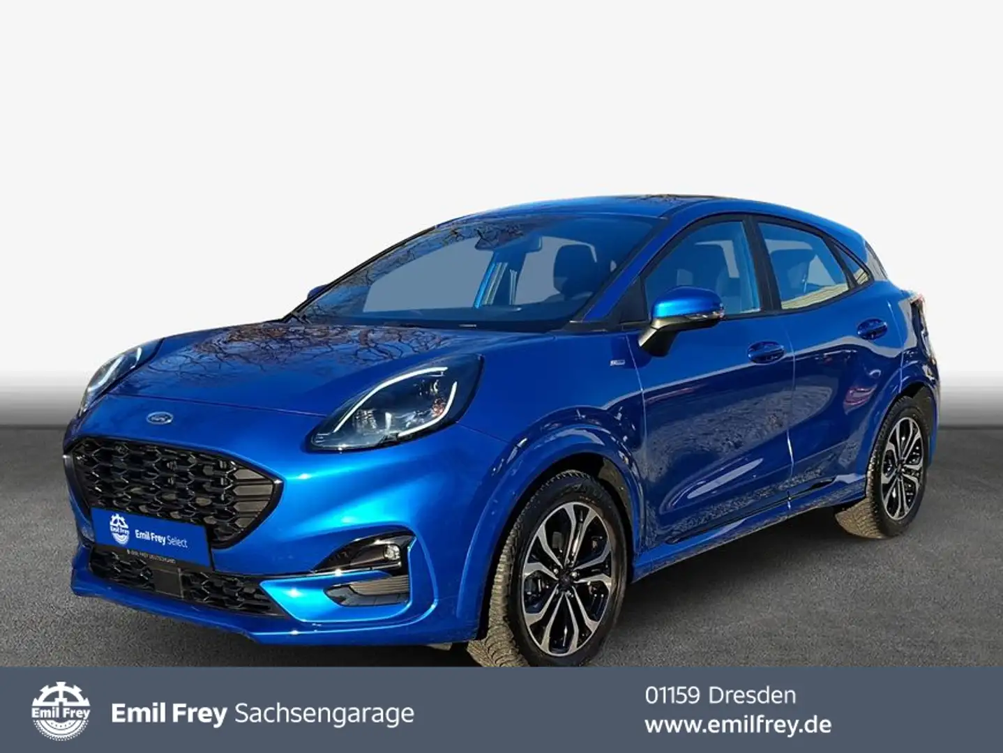 Ford Puma 1.0 EcoBoost Hybrid ST-LINE Winter-Paket Blau - 1