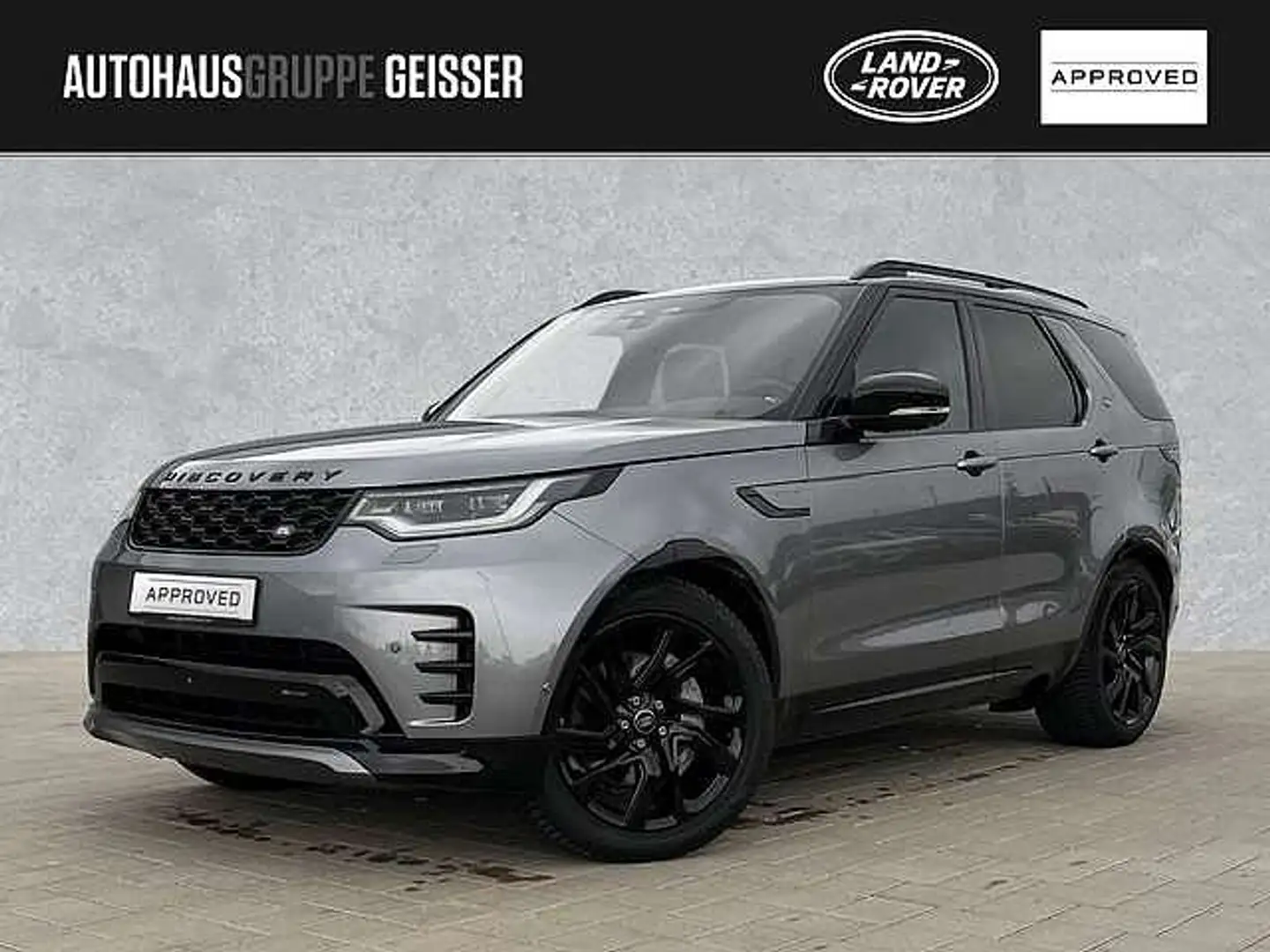 Land Rover Discovery D250 AWD R-DYNAMIC SE AHK ACC Šedá - 1