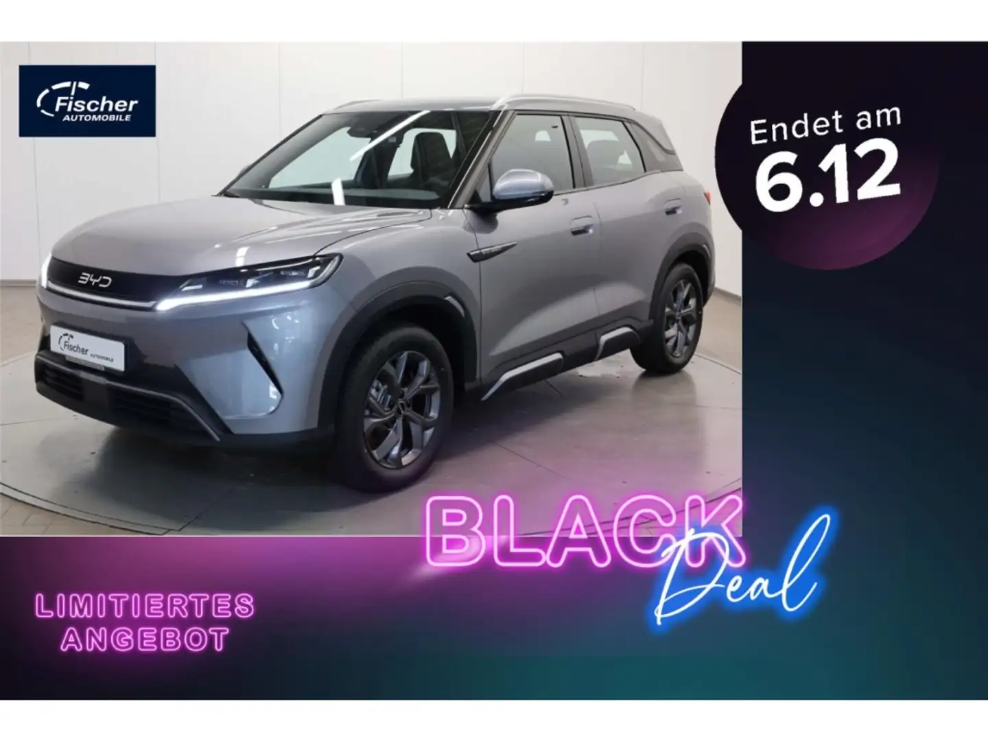 BYD Atto 2 Elektro Active Gris - 1