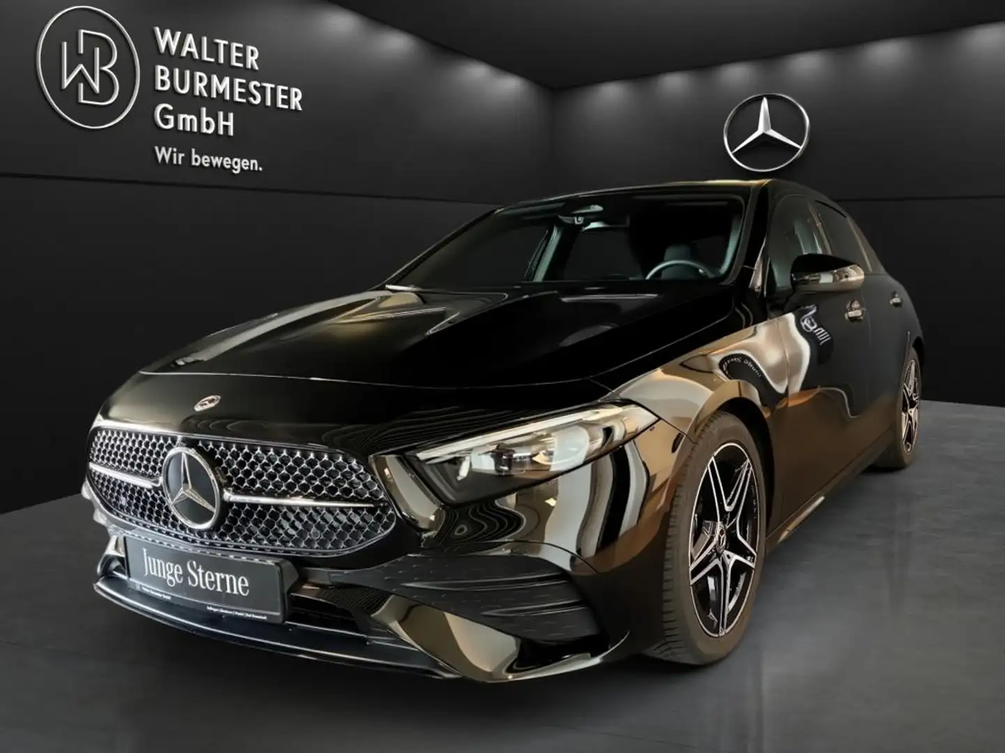 Mercedes-Benz A 200 AMG+Night+Ambiente+AHK+Distronic+Kamera Schwarz - 1
