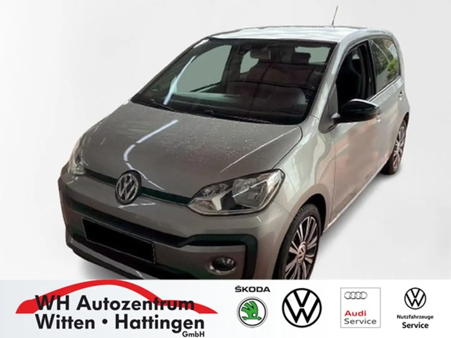 Volkswagen up! 1.0 TSI high up! CLIMATRONIC BLUETOOTH SITZHZG GRA Zilver - 1