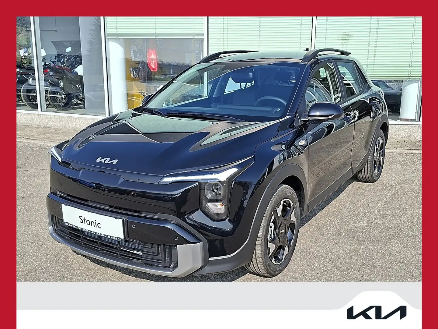 Kia Stonic 1,0 TGDI GPF ISG Titan Schwarz - 1