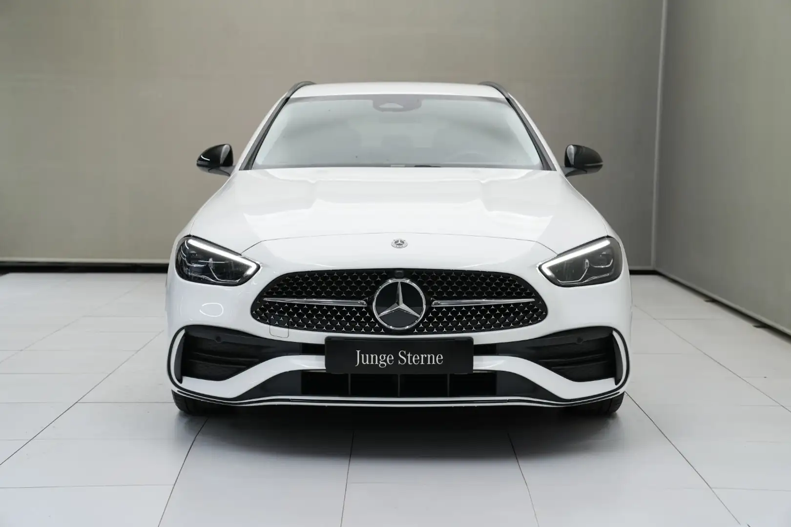 Mercedes-Benz C 300 e T-Modell Sport S-Sitz Night KAM SpurW Weiß - 2