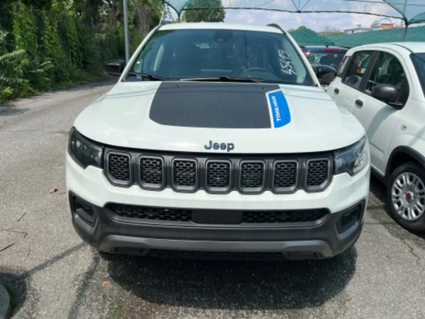 Jeep Compass 1.3 Turbo T4 PHEV Trailhawk Bílá - 1