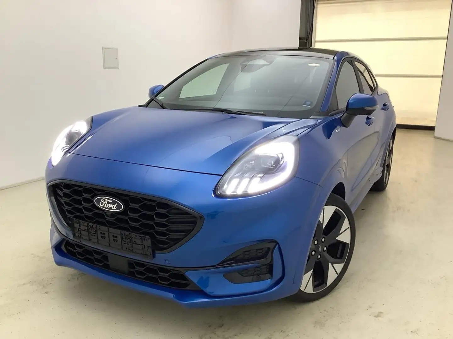 Ford Puma 1.0 Aut M-Hybrid ST-LineX KomfortPaket+Pano Blau - 2