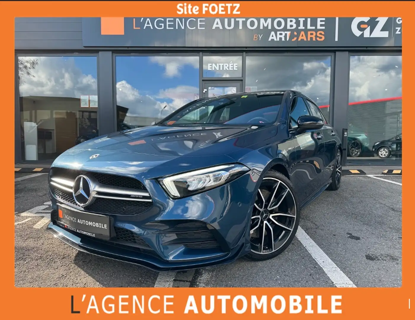 Mercedes-Benz A 35 AMG 7G-DCT Speedshift  4Matic - Garantie 12 Mois Bleu - 1