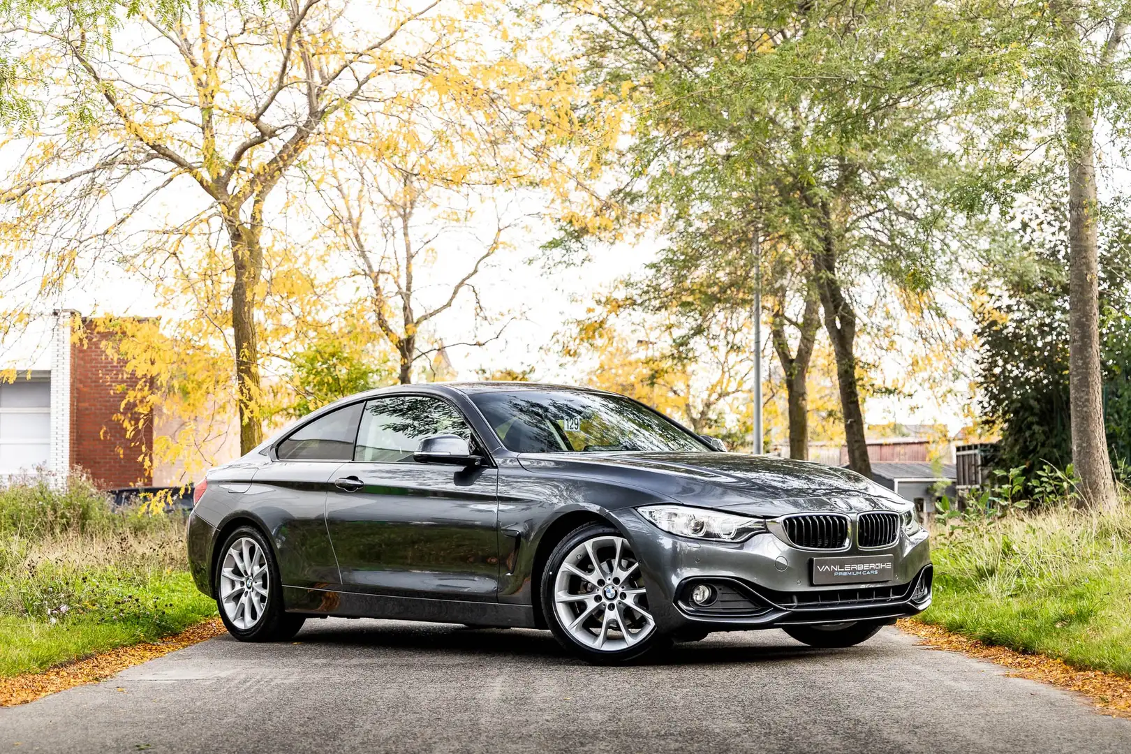 BMW 420 iA Coupé Sport Line * HiFi * 360 * Trekhaak * Gris - 1