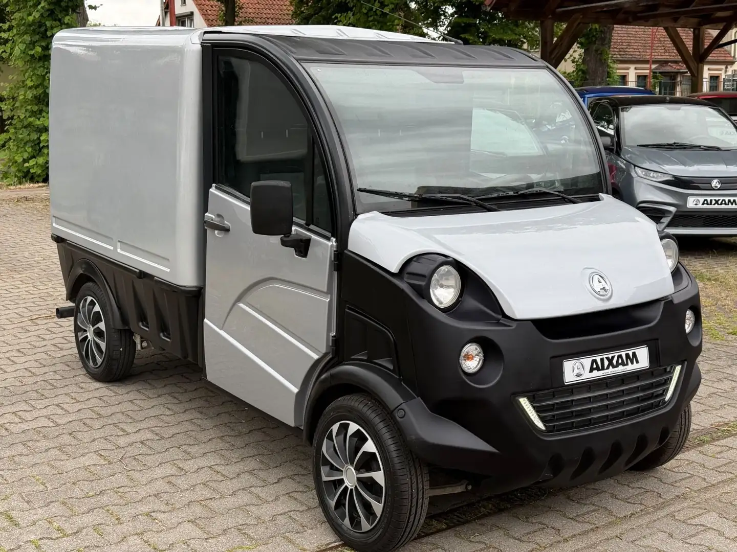 Aixam D-Truck  Mopedauto L6e Automatik Silber - 1