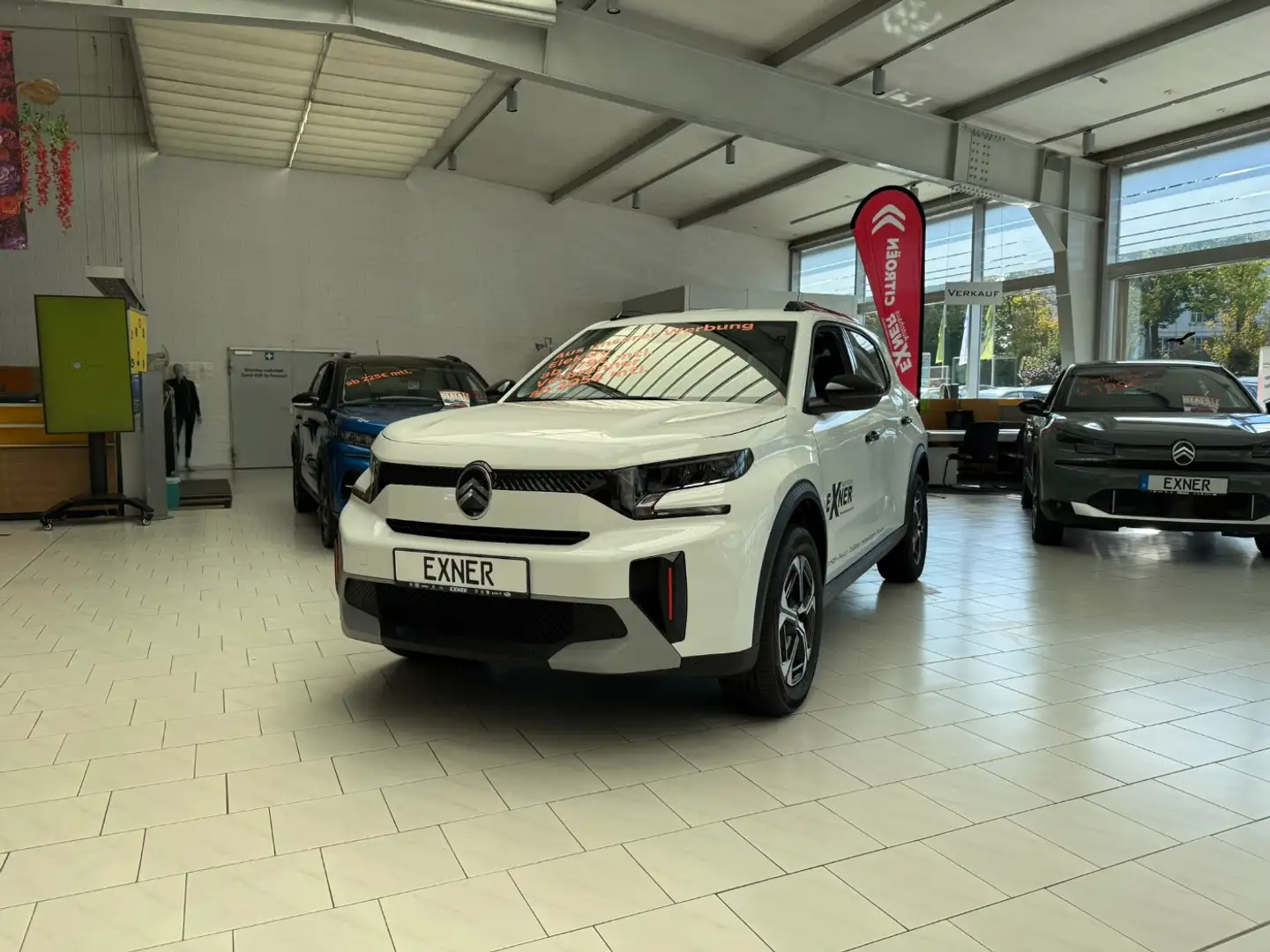 Citroen C3 Aircross MAX Toter-Winkel-Assistent, Navi Weiß - 2