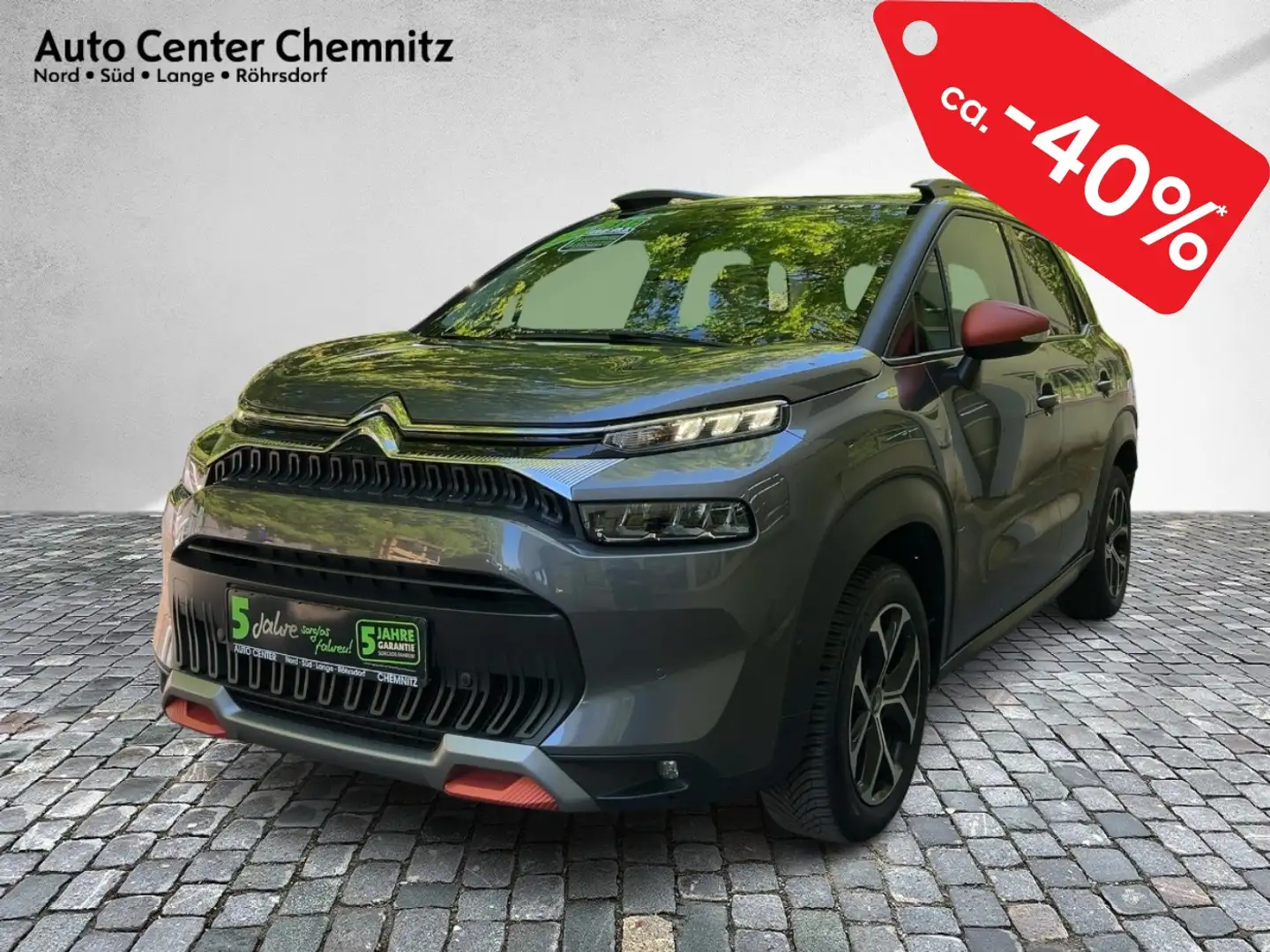 Citroen C3 Aircross 1.2 Shine LED/Navi/PDC/Kamera Grau - 2