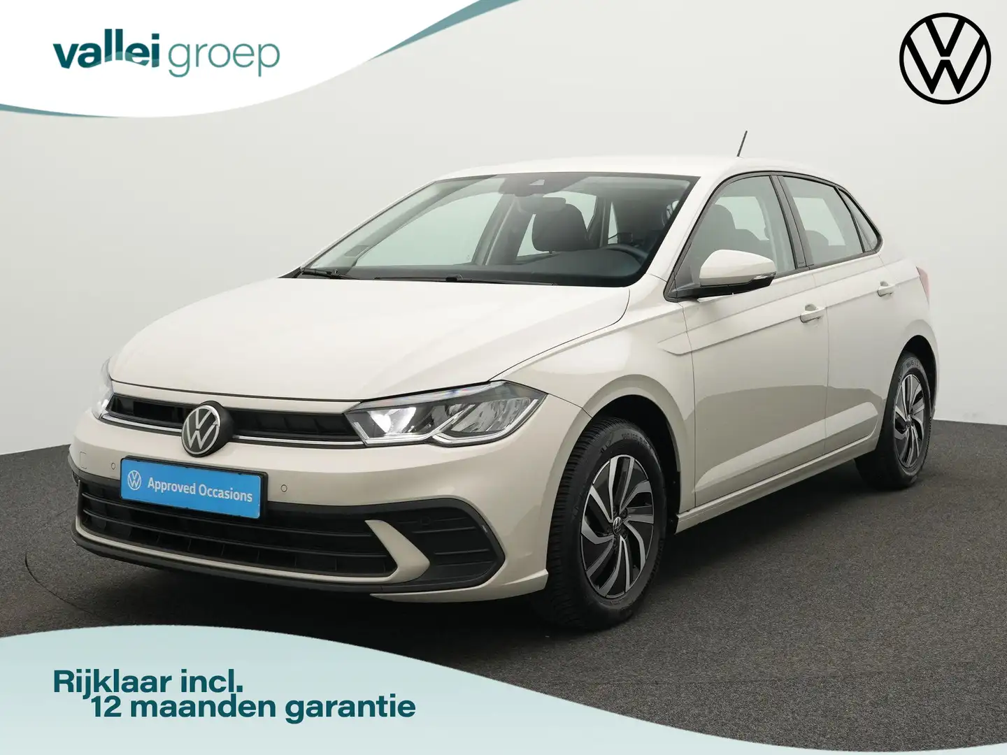 Volkswagen Polo 1.0 TSI 95 pk Life Business | Navigatie | Stoelver Gris - 1