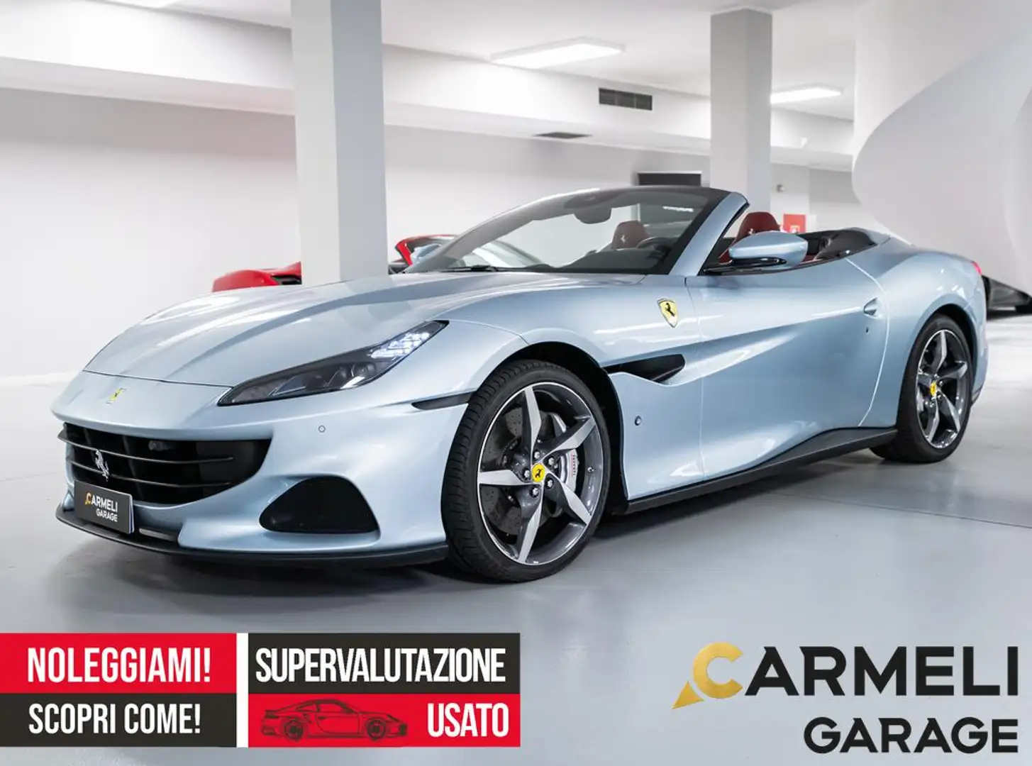 Ferrari Portofino M 620CV-ITALIANA-UNICOPROPRIETARIO-SCARICO Grigio - 1