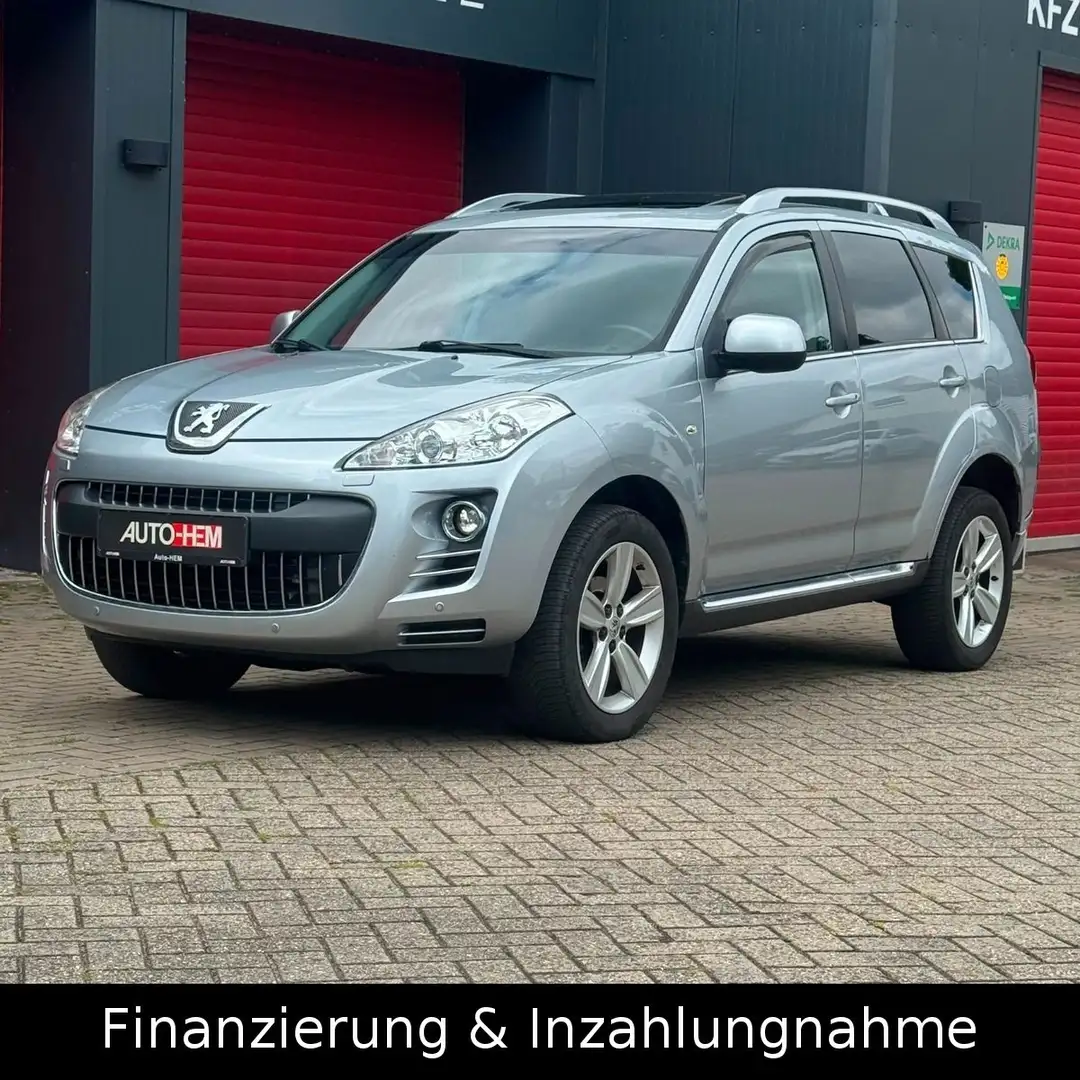 Peugeot 4007 Platinum AHK Xenon Kamera Sitzhzg 8 Fach Silber - 1
