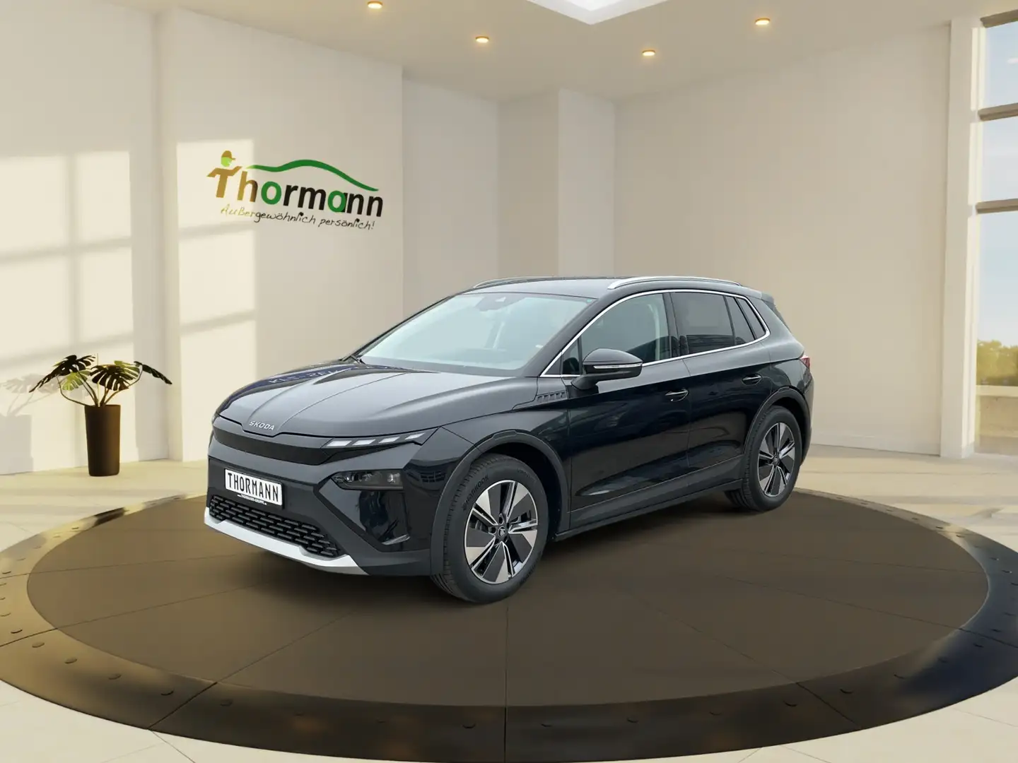 Skoda Elroq 85 Loft SpurH LM KAM LED 2xKlima Virtual Nero - 2