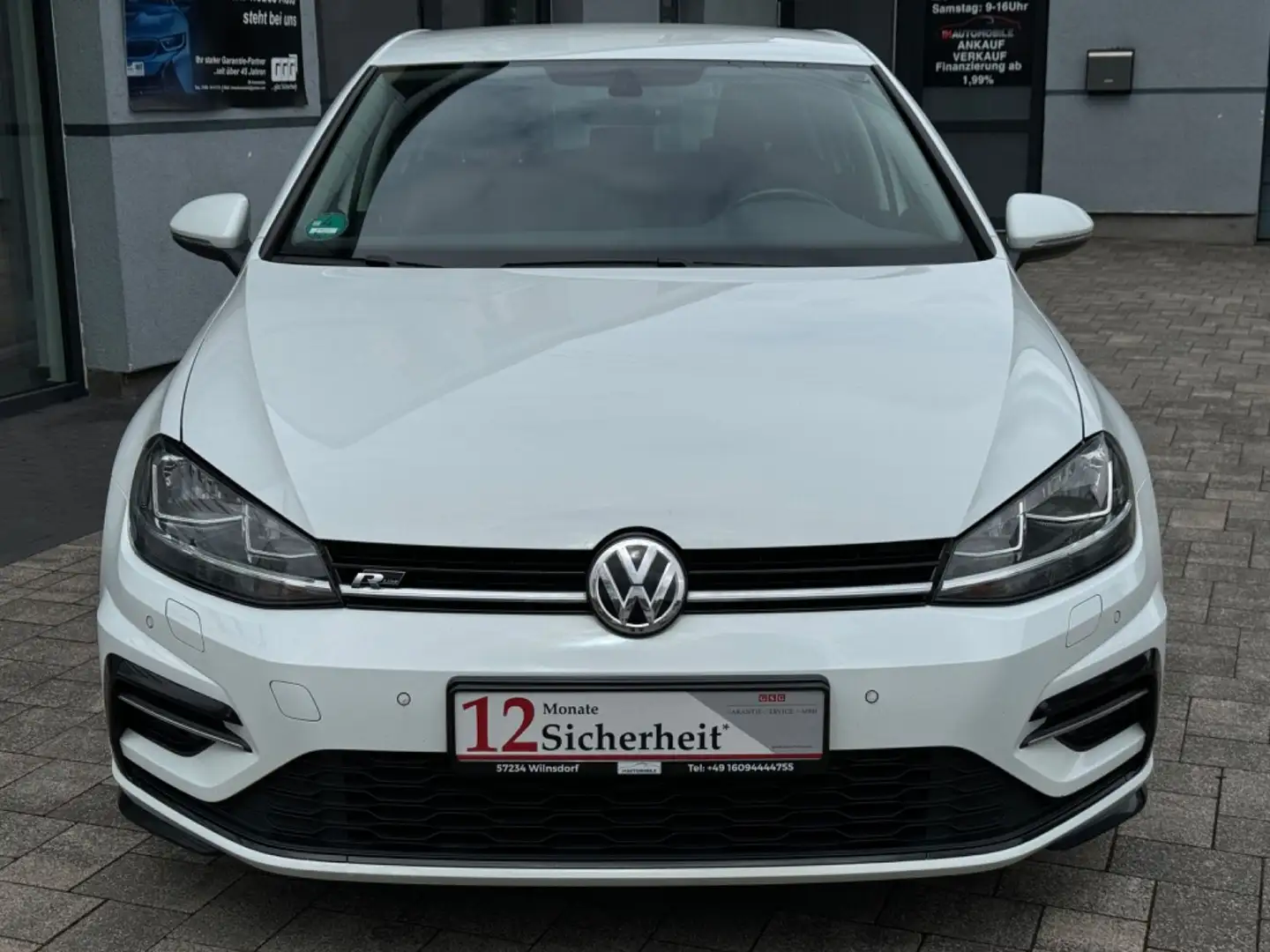 Volkswagen Golf VII Lim. 2.0 TDI R-Line*2.Hand*Navi*SHZ*PDC Weiß - 2