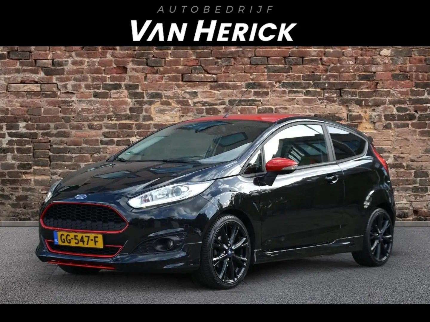 Ford Fiesta 1.0 EcoBoost 140 PK Black Edition | Cruise | Nette Nero - 1