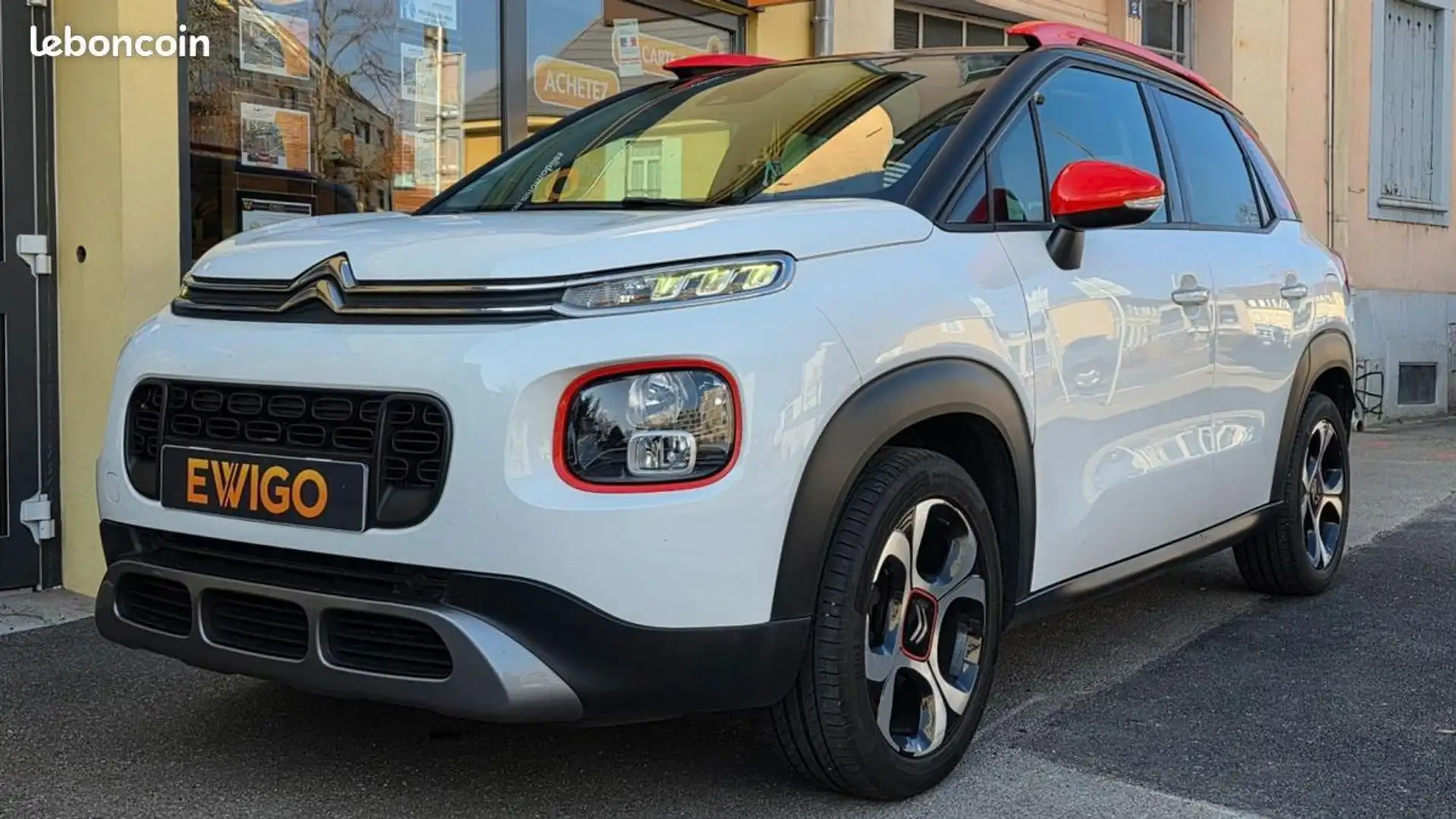 Citroen C3 Aircross Citroën 1.2 110 CH SUNSHINE COURROIE OK GARANTIE 6 Blanc - 2