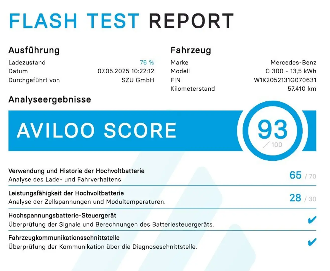 Mercedes-Benz C 300 C 300 de Avantgarde-Klimaaut-Navi-SH-DAB-Apple-18" Blau - 2