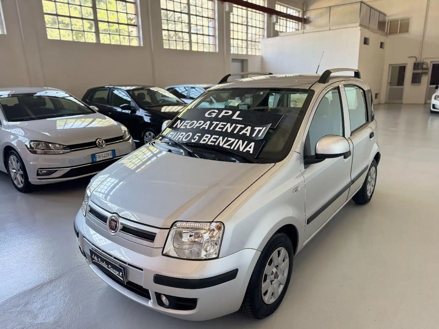 Fiat Panda 1.2 Emotion Euro 5 Grigio - 1