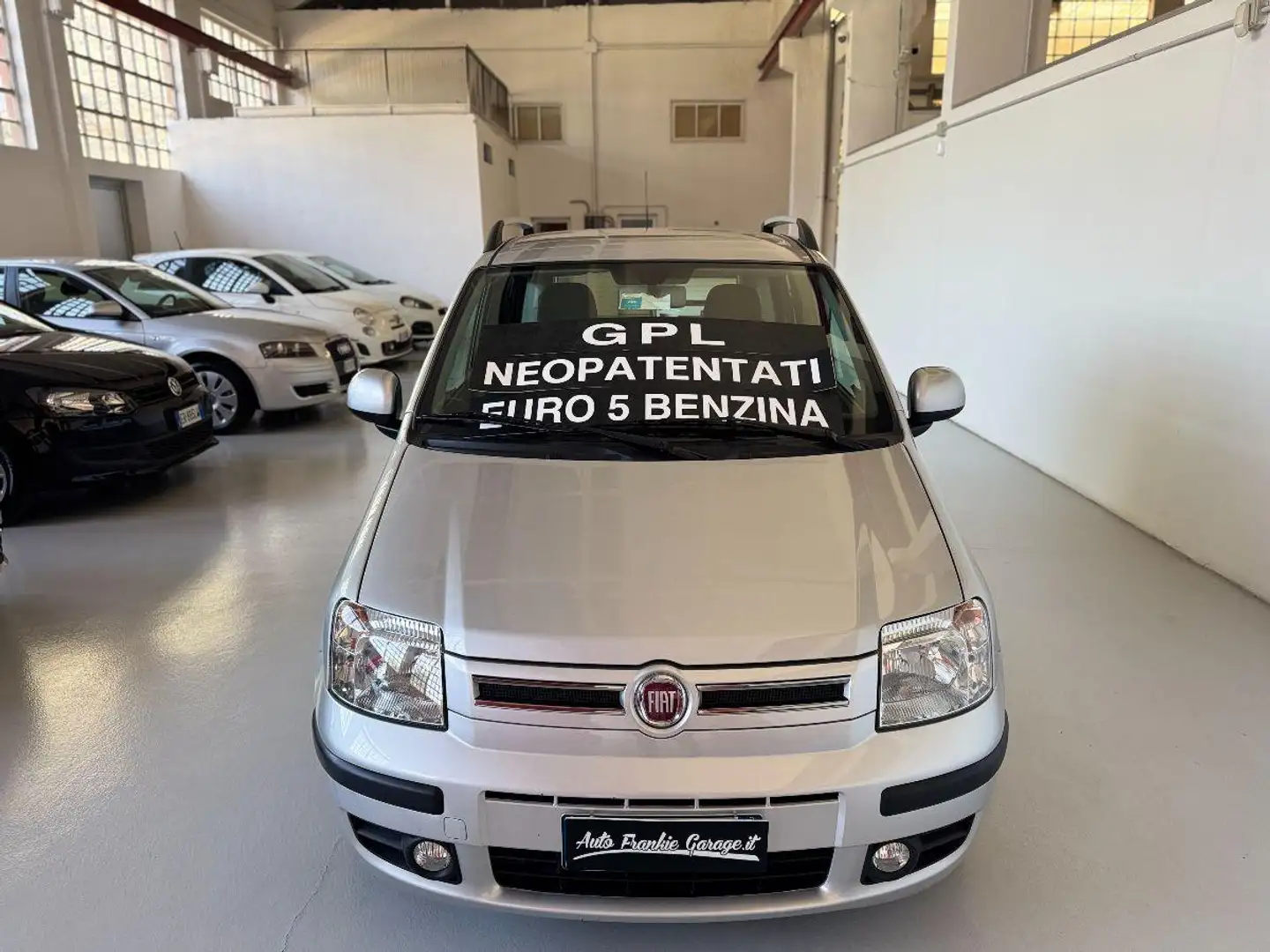 Fiat Panda 1.2 Emotion Euro 5 Grigio - 2