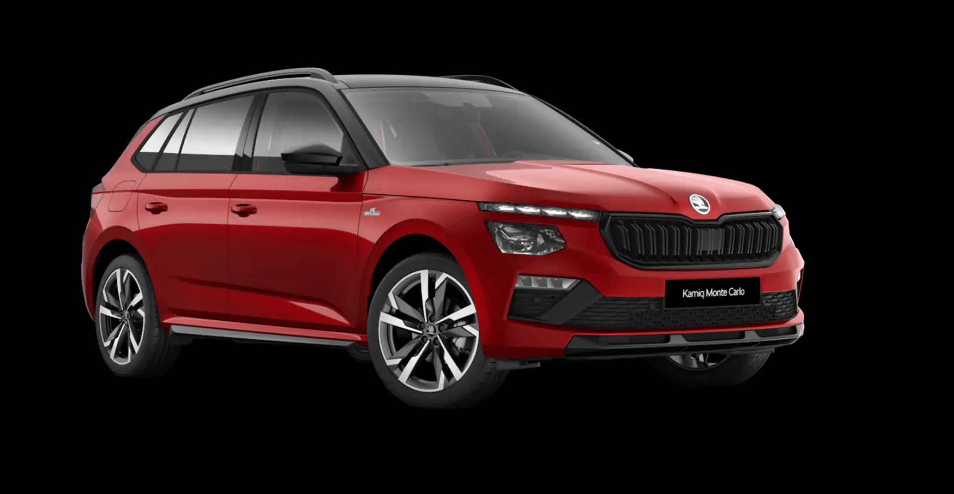 Skoda Kamiq Monte Carlo TSI DSG Rood - 1