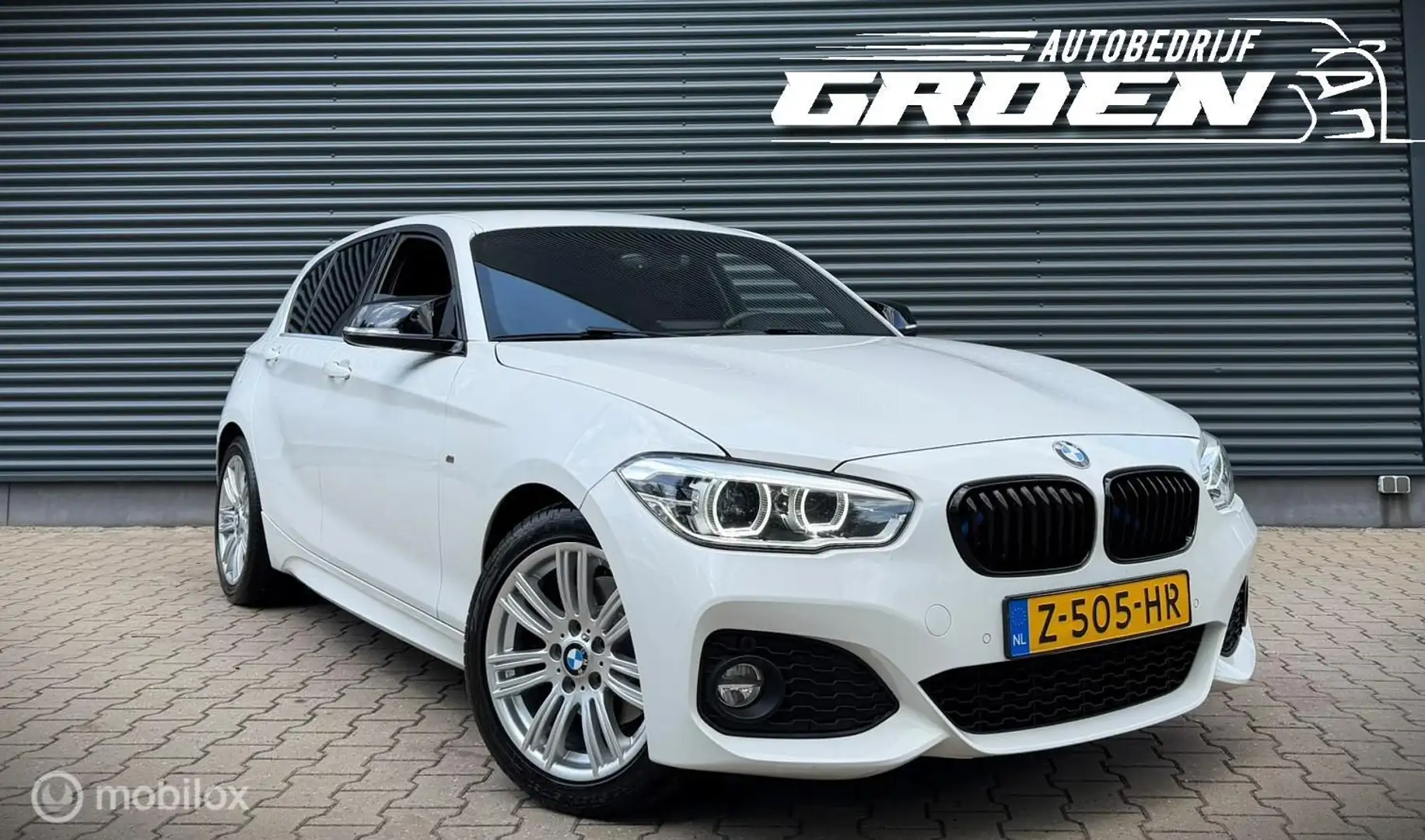 BMW 125 1-serie 125i High Executive LED|AUTOMAAT|PDC|M-PAK Weiß - 2
