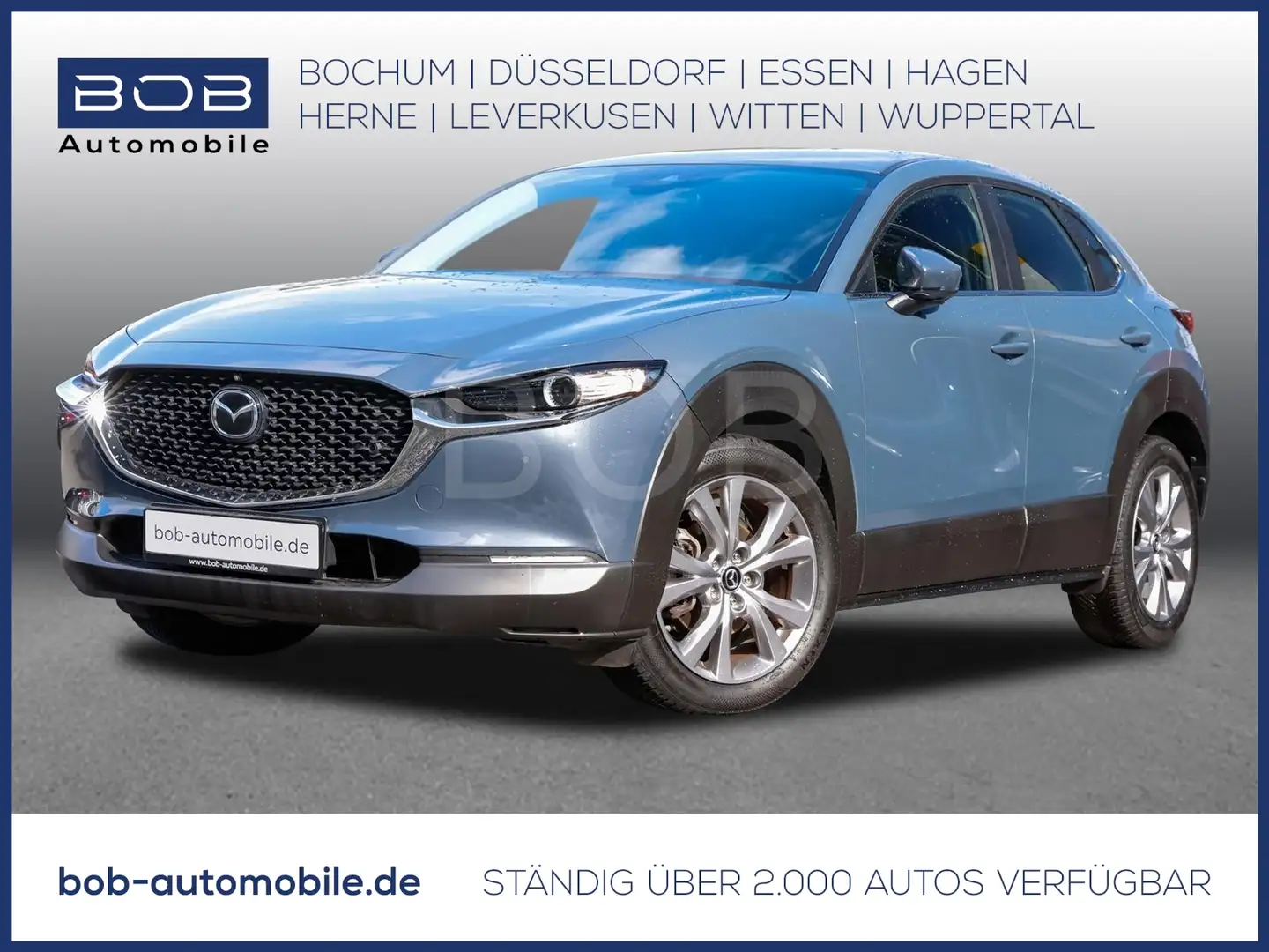Mazda CX-30 2.0 Sky.-X Hybrid Selection ACTP+BOS 1.Hd. Grau - 1