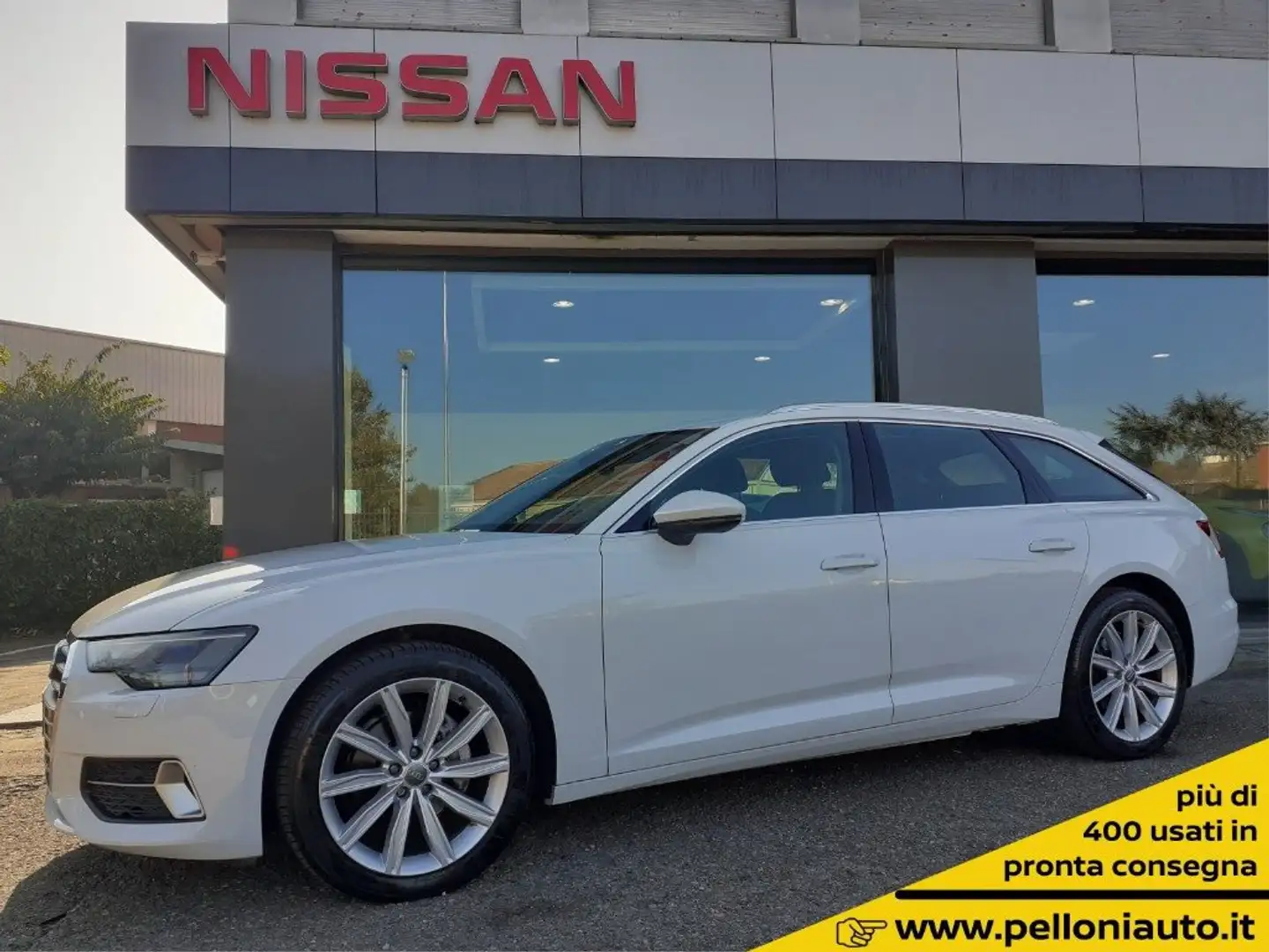 Audi A6 Avant 40 2.0 TDI S tronic IBRIDA/DIESEL - GARANZIA Bianco - 1
