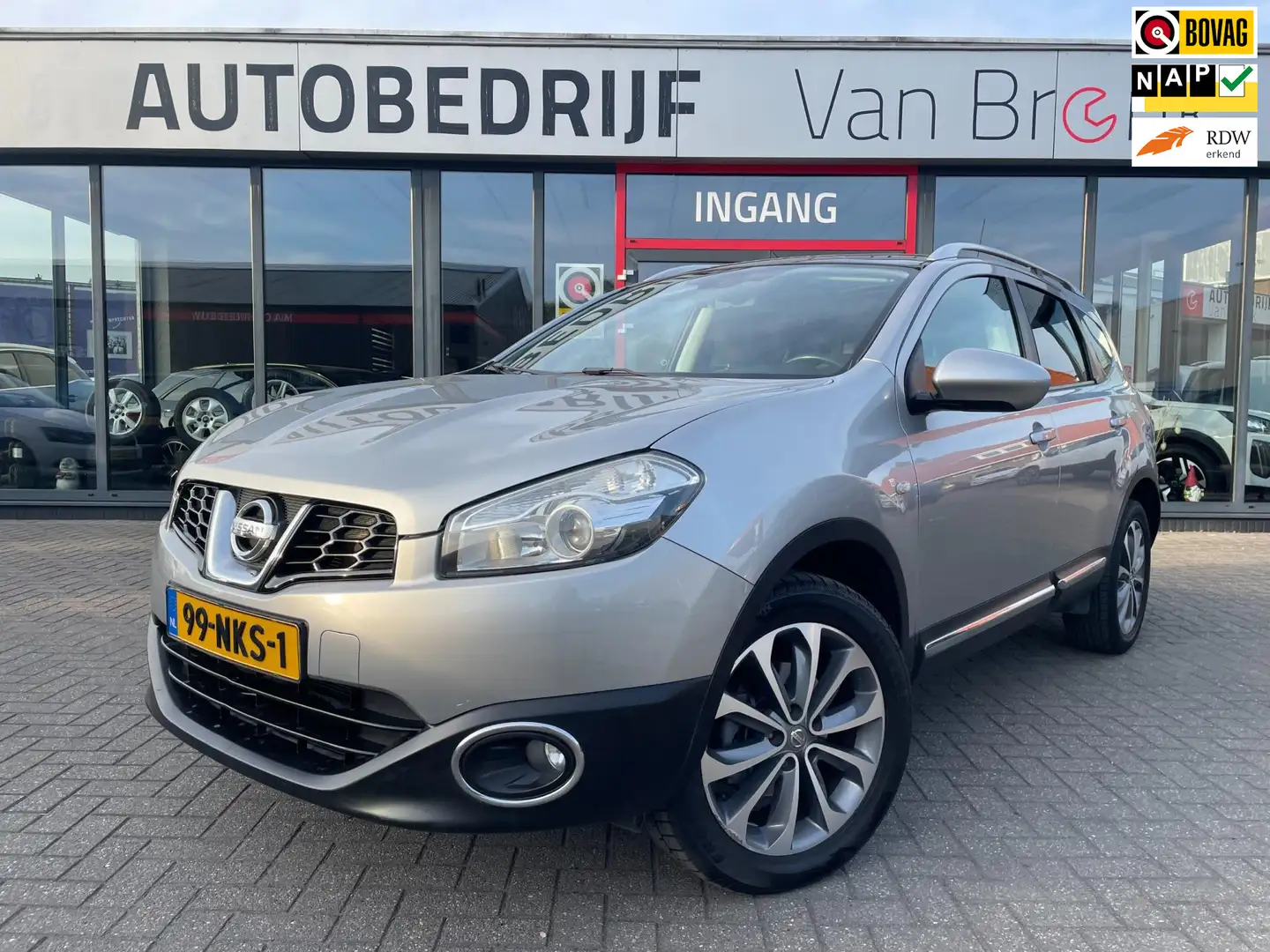 Nissan Qashqai+2 1.6 Connect Edition | Trekhaak | Cruise | 7pers. Gris - 1