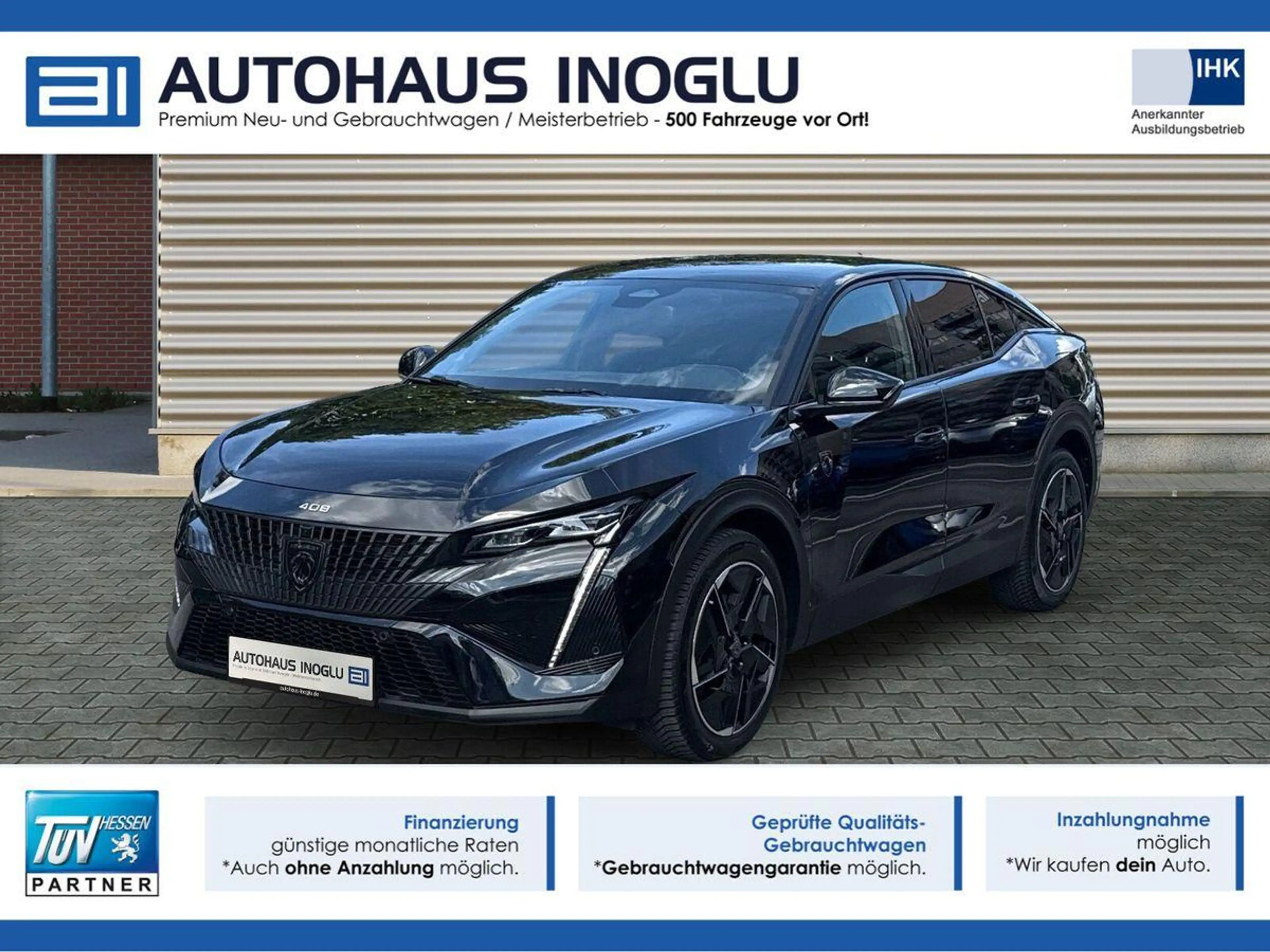 Peugeot 408 GT Hybrid 225*360°Kam*Leder*Matrix*Sound*ACC