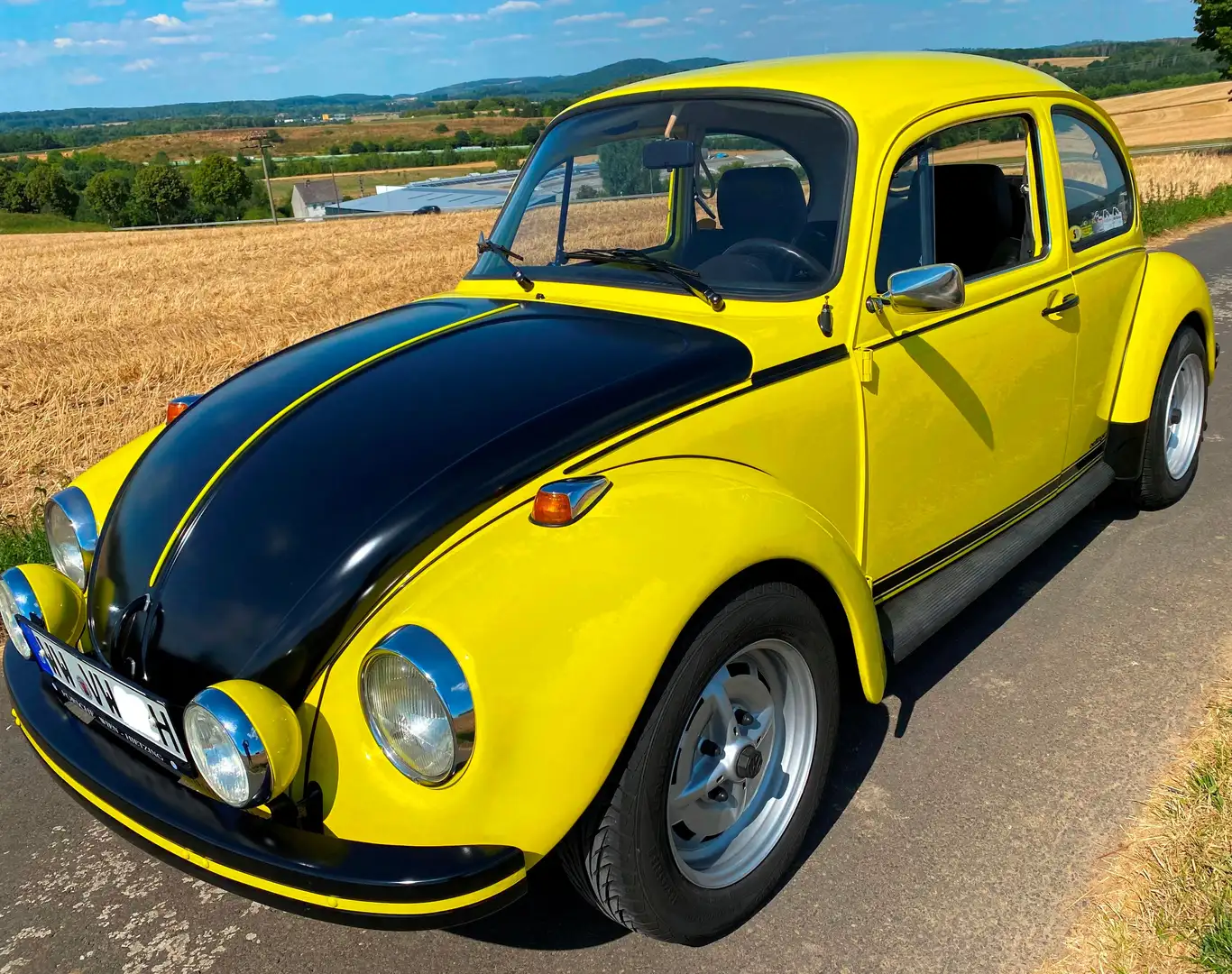 Volkswagen Käfer 1303 S Sondermodell "Gelbschwarzer Renner" / GSR Gelb - 1