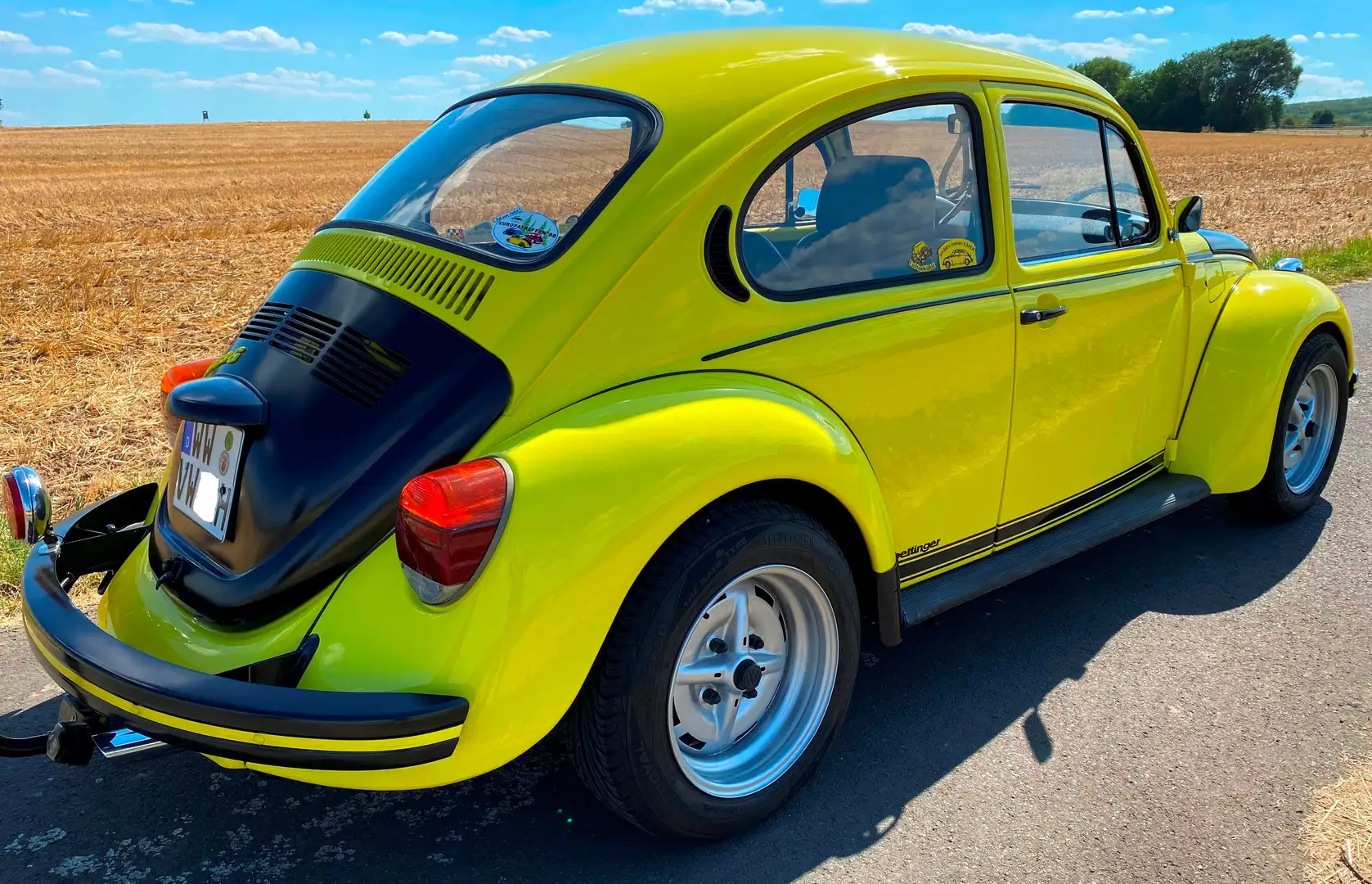 Volkswagen Käfer 1303 S Sondermodell "Gelbschwarzer Renner" / GSR Gelb - 2