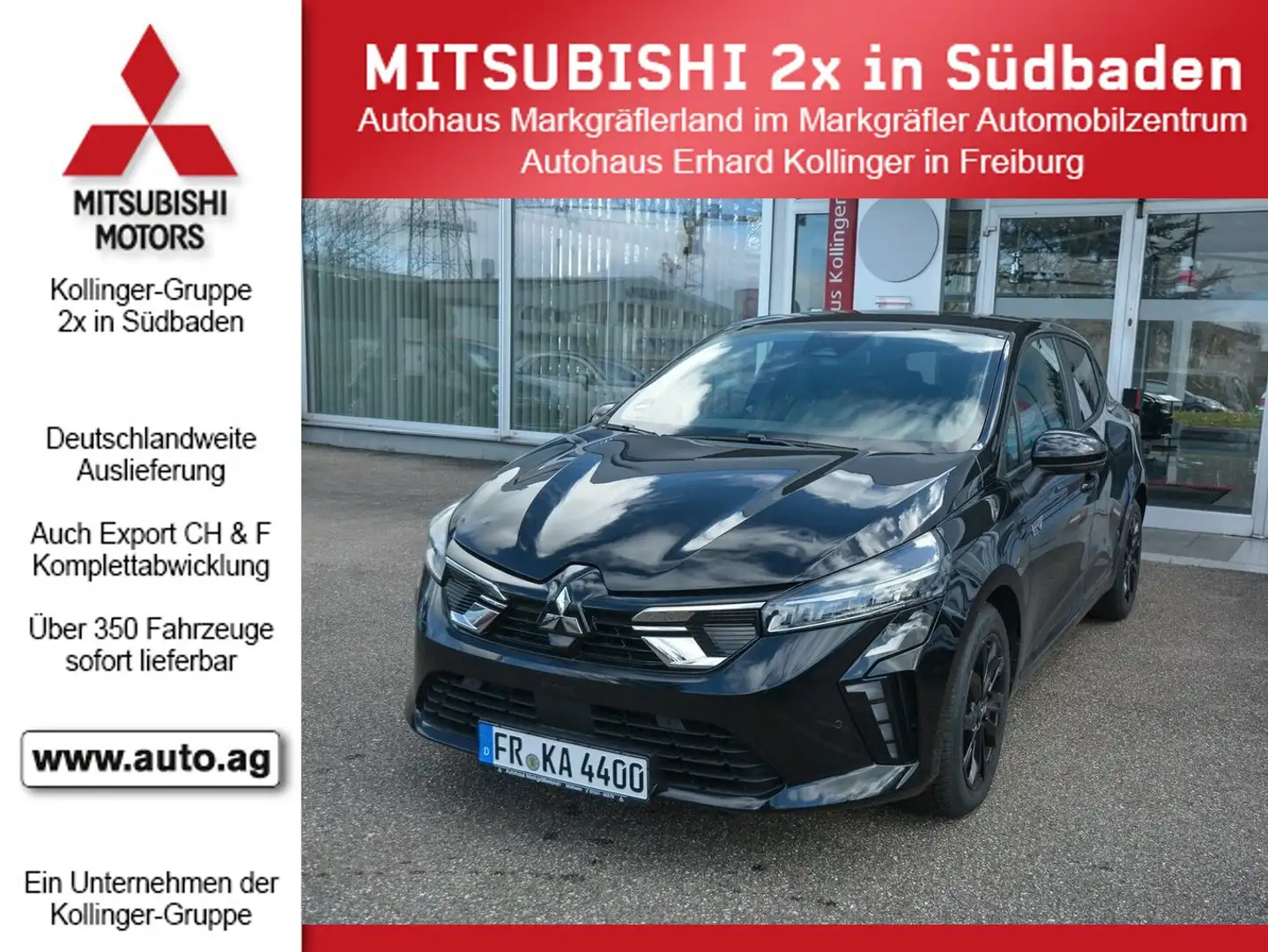 Mitsubishi Colt PLUS AUT. INDUKTIONSL.*TEMPOMAT*RFK Negro - 1