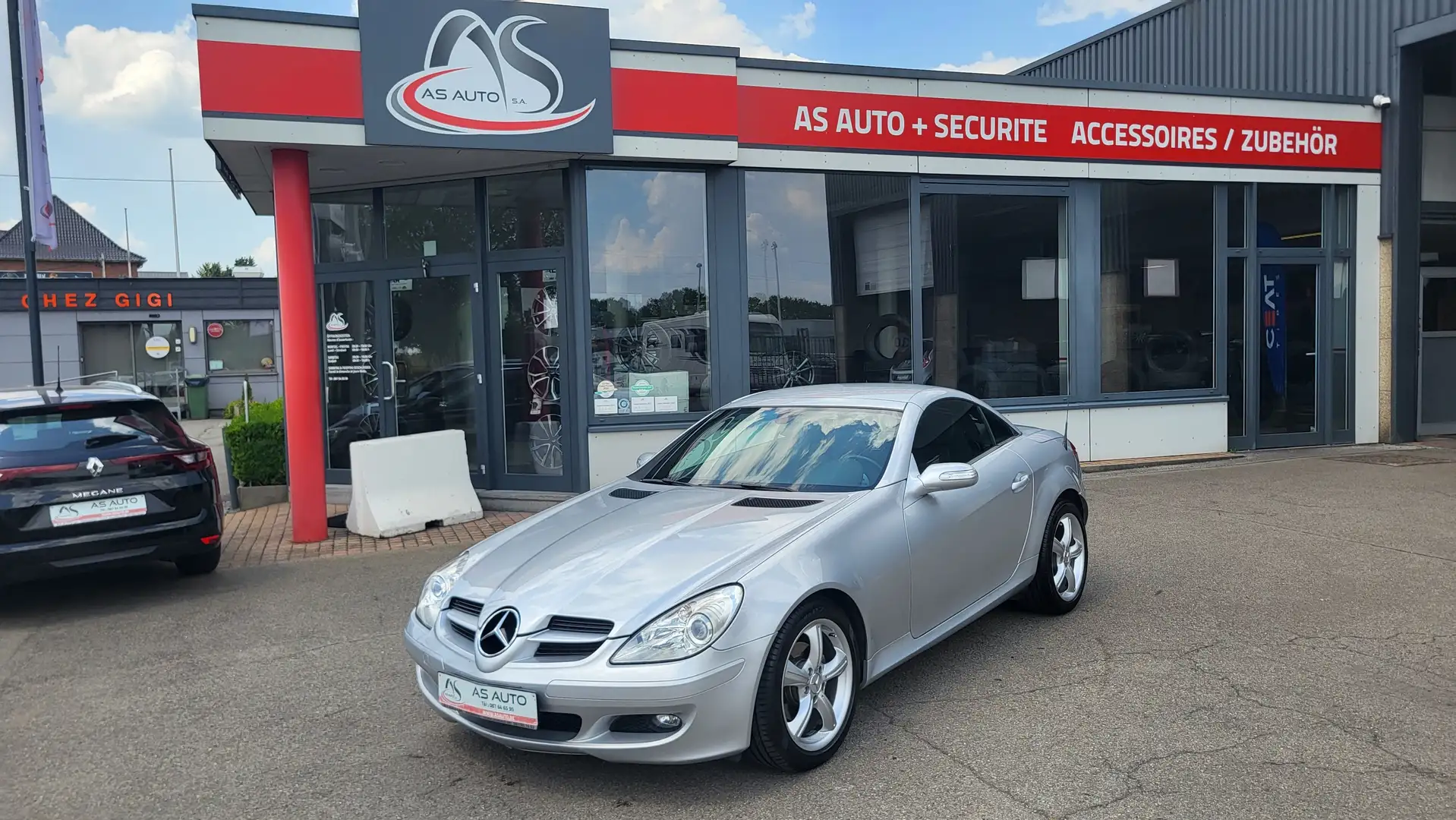 Mercedes-Benz SLK 200 200 Kompressor 1.8i 163cv Cabriolet Automatic Gris - 1