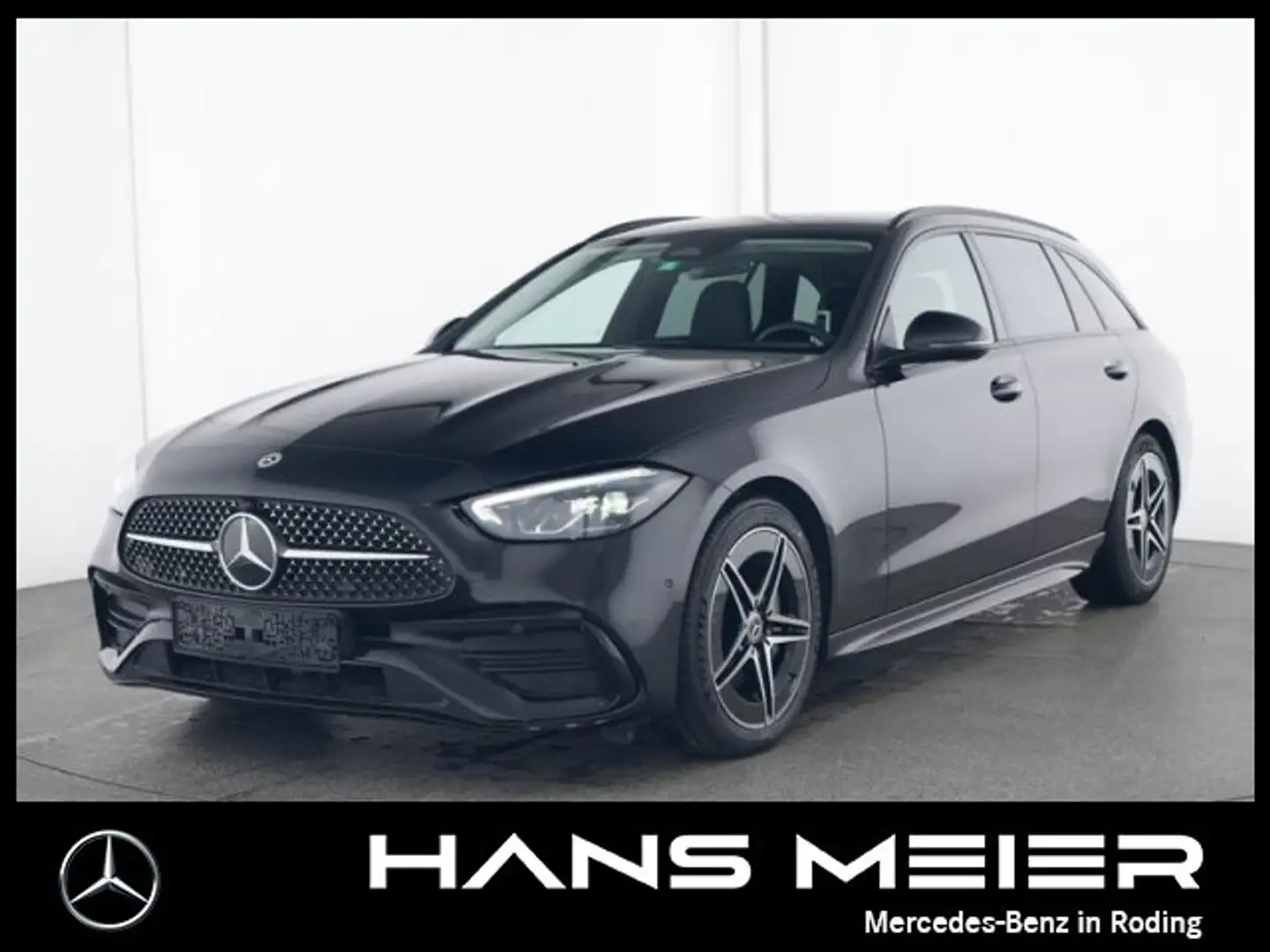Mercedes-Benz C 200 C 200 d T AMG AHK Panorama Night Advanced Cam Navi Schwarz - 1