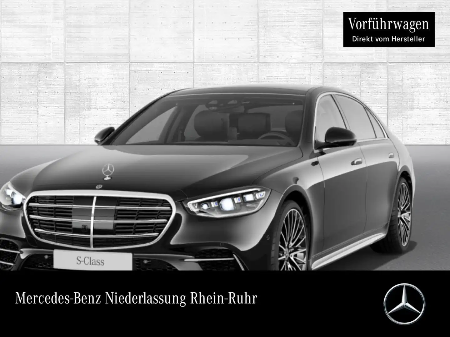 Mercedes-Benz S 600 S 580 L 4M AMG+PANO+360+DIGITAL-L+BURMESTER3D+21" Noir - 1