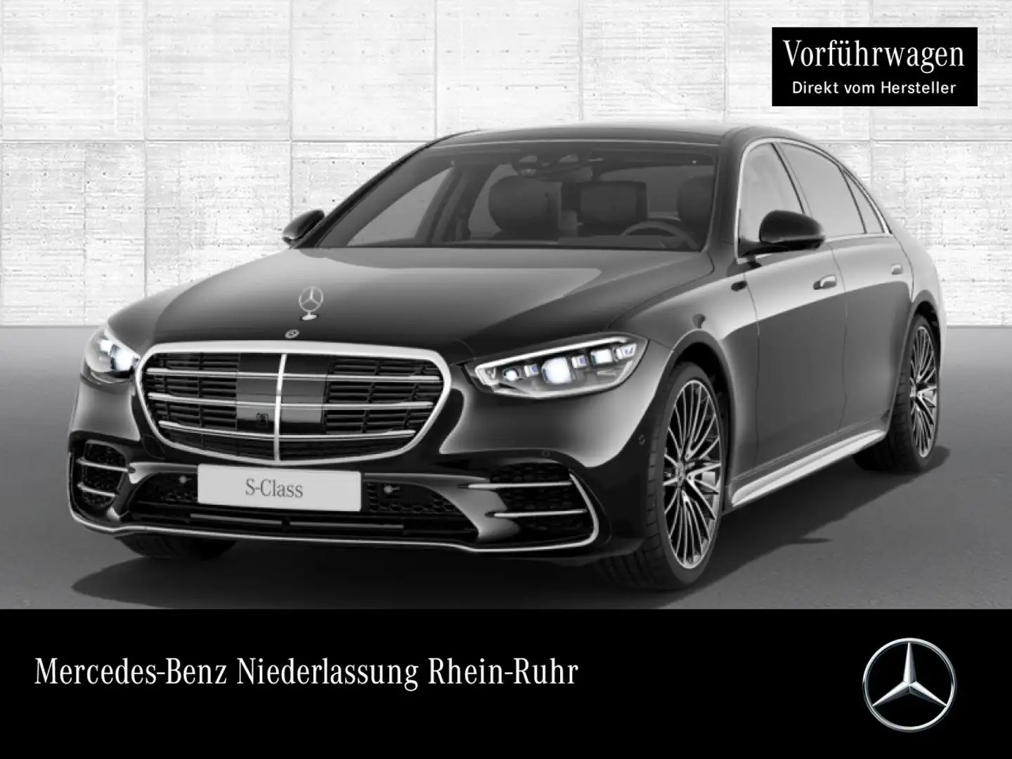 Mercedes-Benz S 600 S 580 L 4M AMG+PANO+360+DIGITAL-L+BURMESTER3D+21" Noir - 1