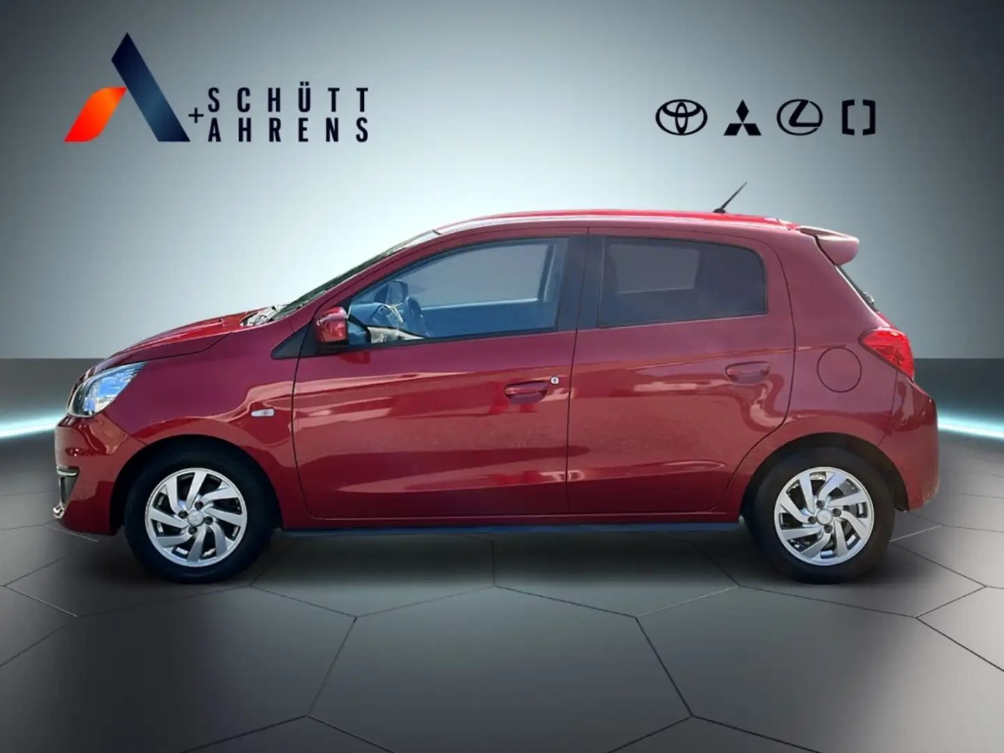 Mitsubishi Space Star 1.2 Top CVT KLIMA SHZ ZV Rot - 2