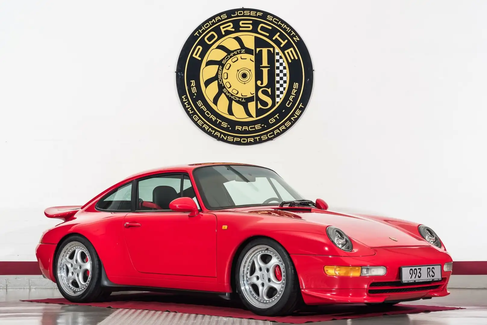 Porsche 993 RS, Erstlack, Unfallfrei -  top Zustand !!! Rouge - 1