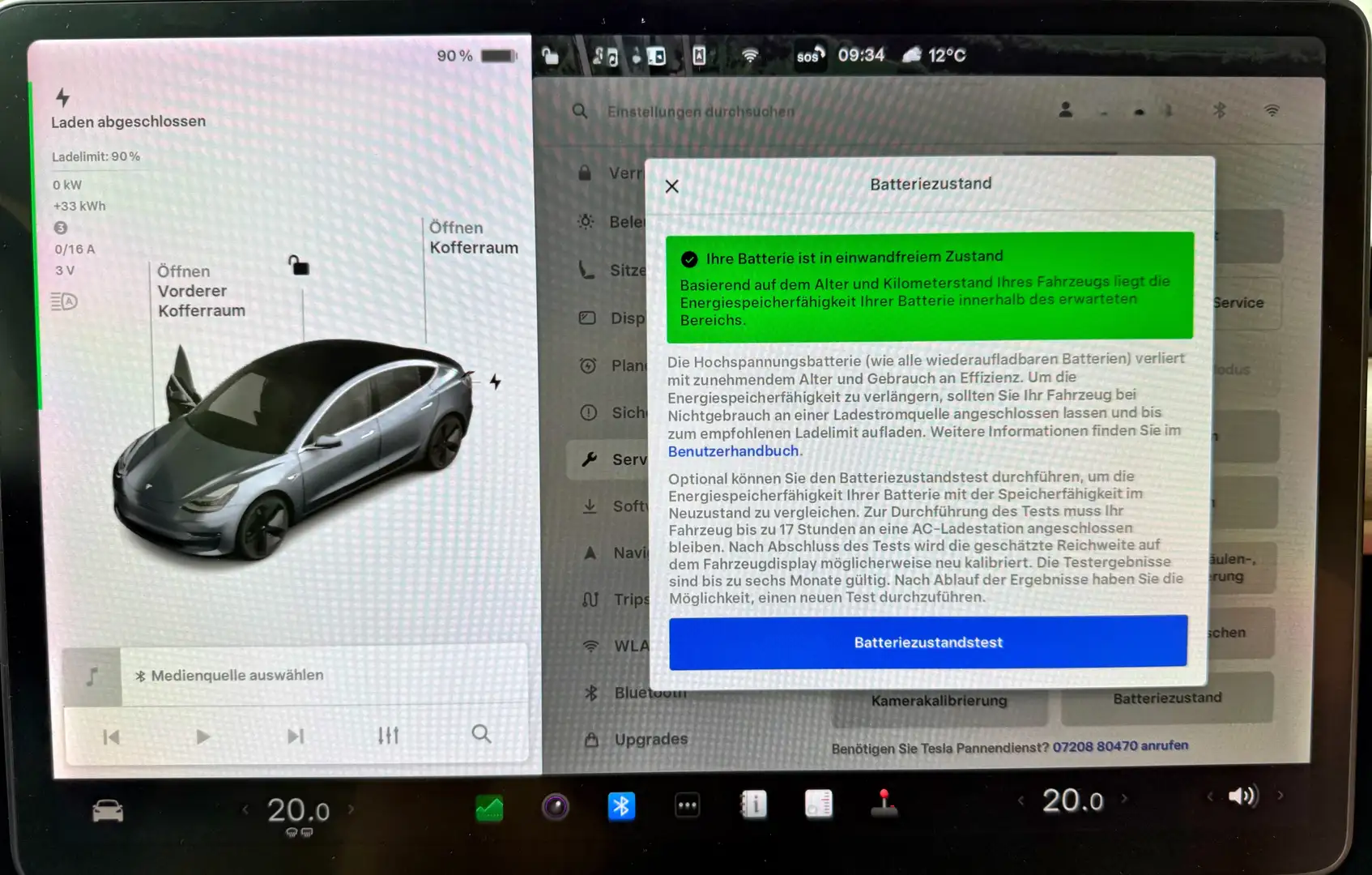 Tesla Model 3 Model 3 Long Range AWD 75kWh Grau - 1