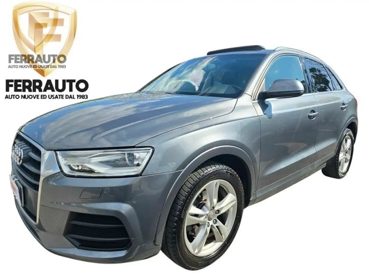 Audi Q3 2.0 TDI 150 CV quattro S tronic Design Grijs - 1