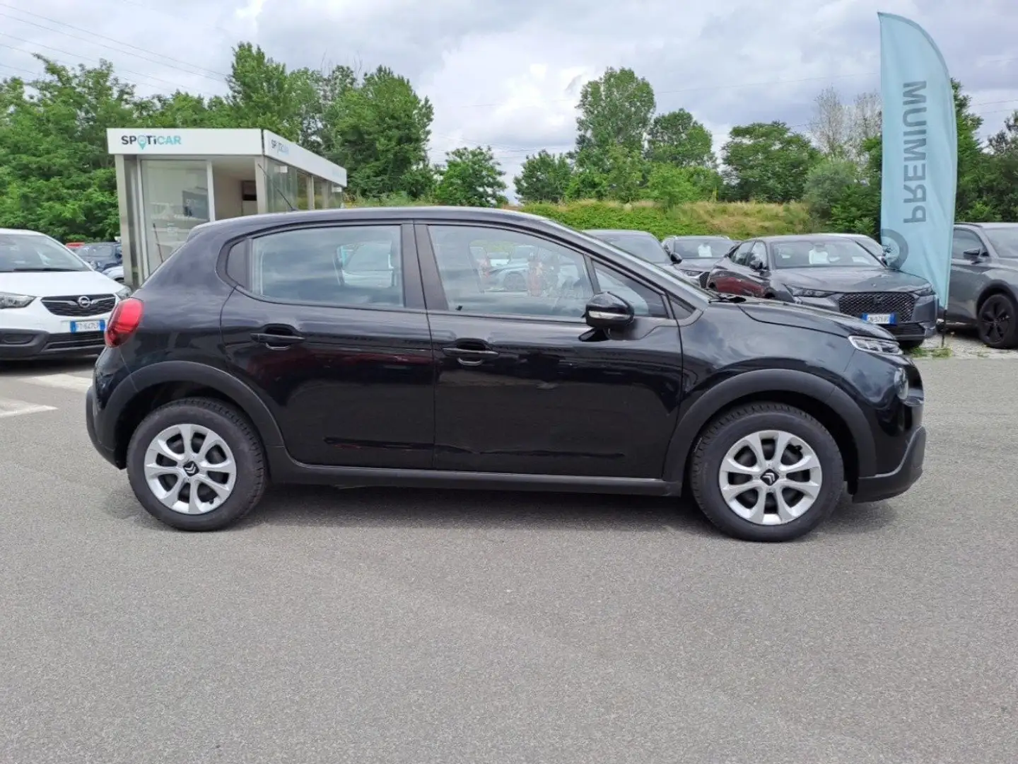 Citroen C3 PureTech 83 S&S Feel Neo patentati Zwart - 2