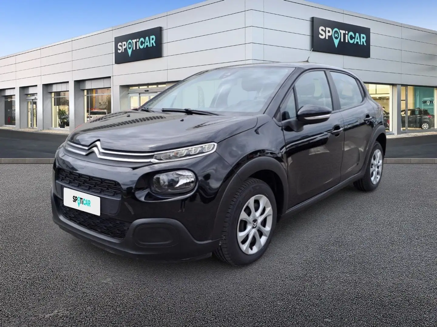 Citroen C3 PureTech 83 S&S Feel Neo patentati Zwart - 1