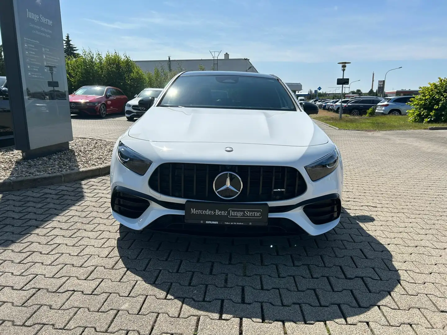 Mercedes-Benz A 45 AMG Mercedes-AMG A 45 S 4M+ Night2+Burm+Pano+HUD+AHK White - 2