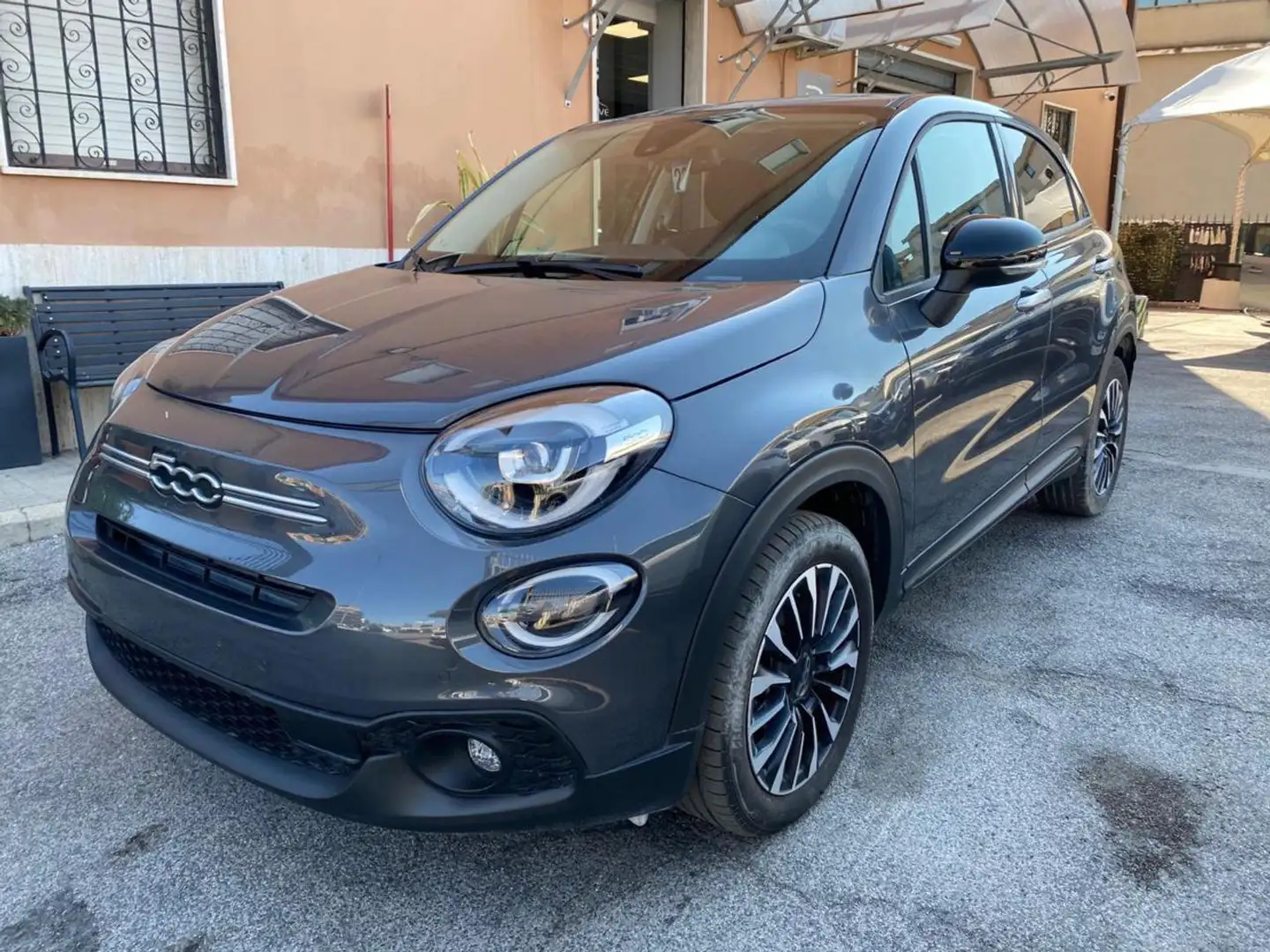 Fiat 500X 1.5 T4 HybrId "FULL-LED" ""SOLO 15 MILAKM" Gris - 2