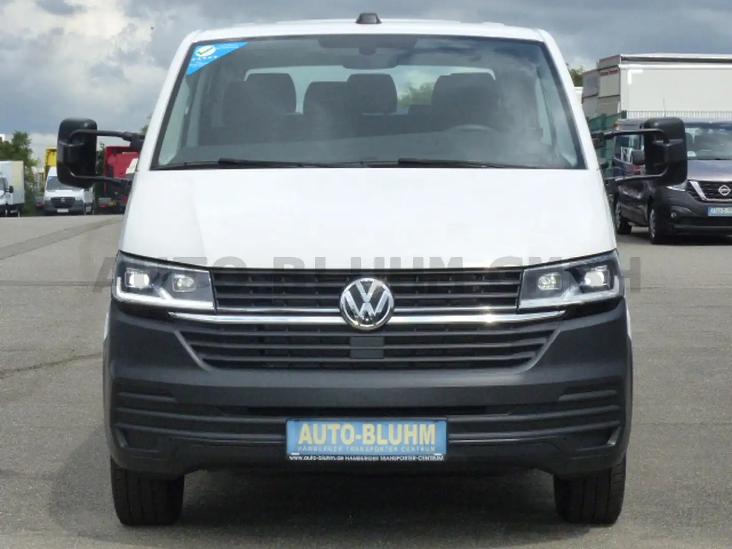 Volkswagen T6 Transporter T6.1 TDI-SCR Doka + Klima Standhzg. 6-Sitze LED Blanc - 2