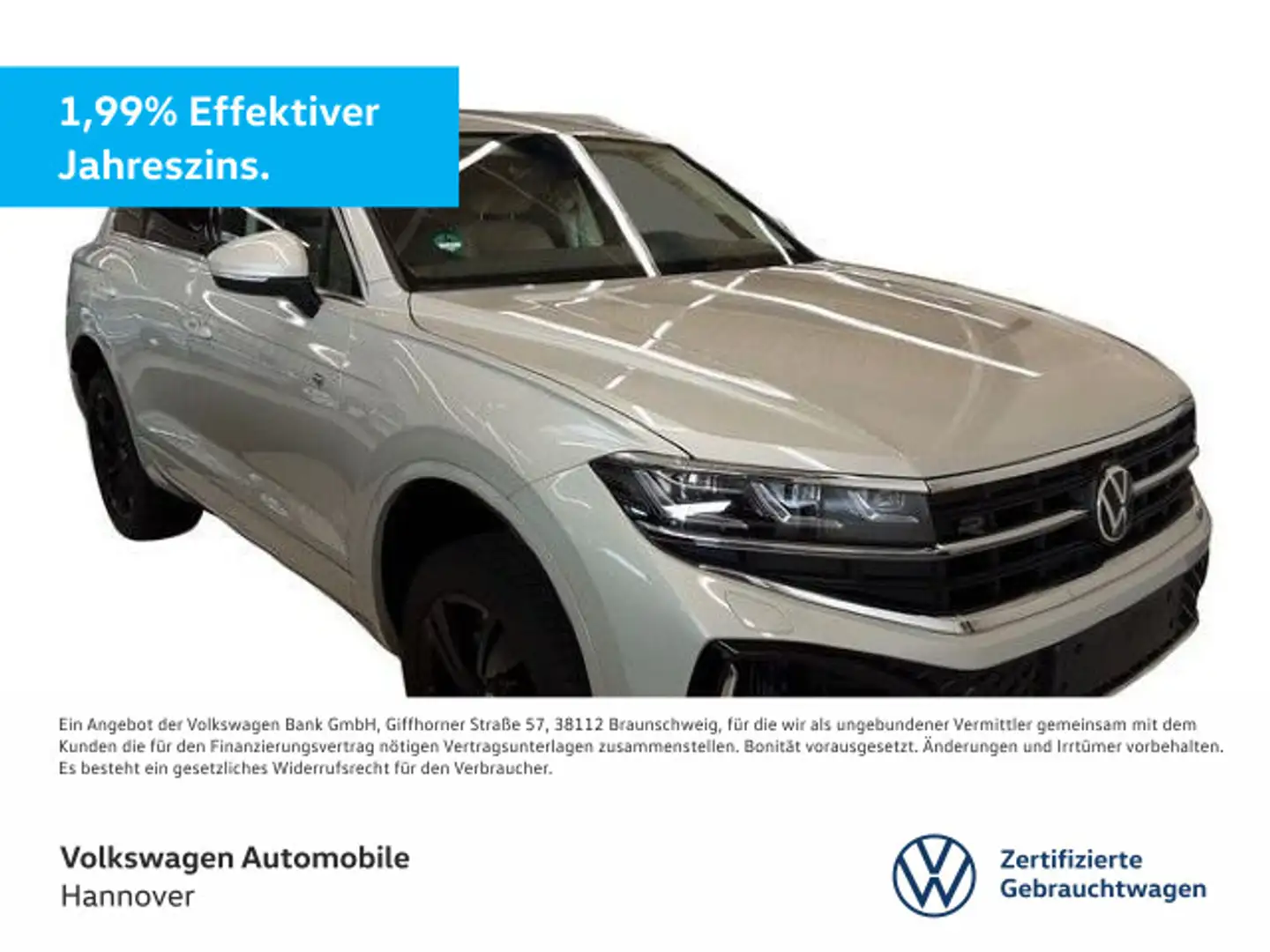 Volkswagen Touareg 3.0 TSI 4M R-Line Navi AHK Sthzg 22LM Me Beige - 1