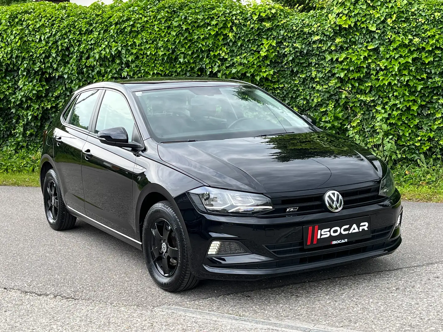 Volkswagen Polo 1,0 / R-LINE OPTIK / PARKSENSOREN / ERST 39.000KM Schwarz - 1
