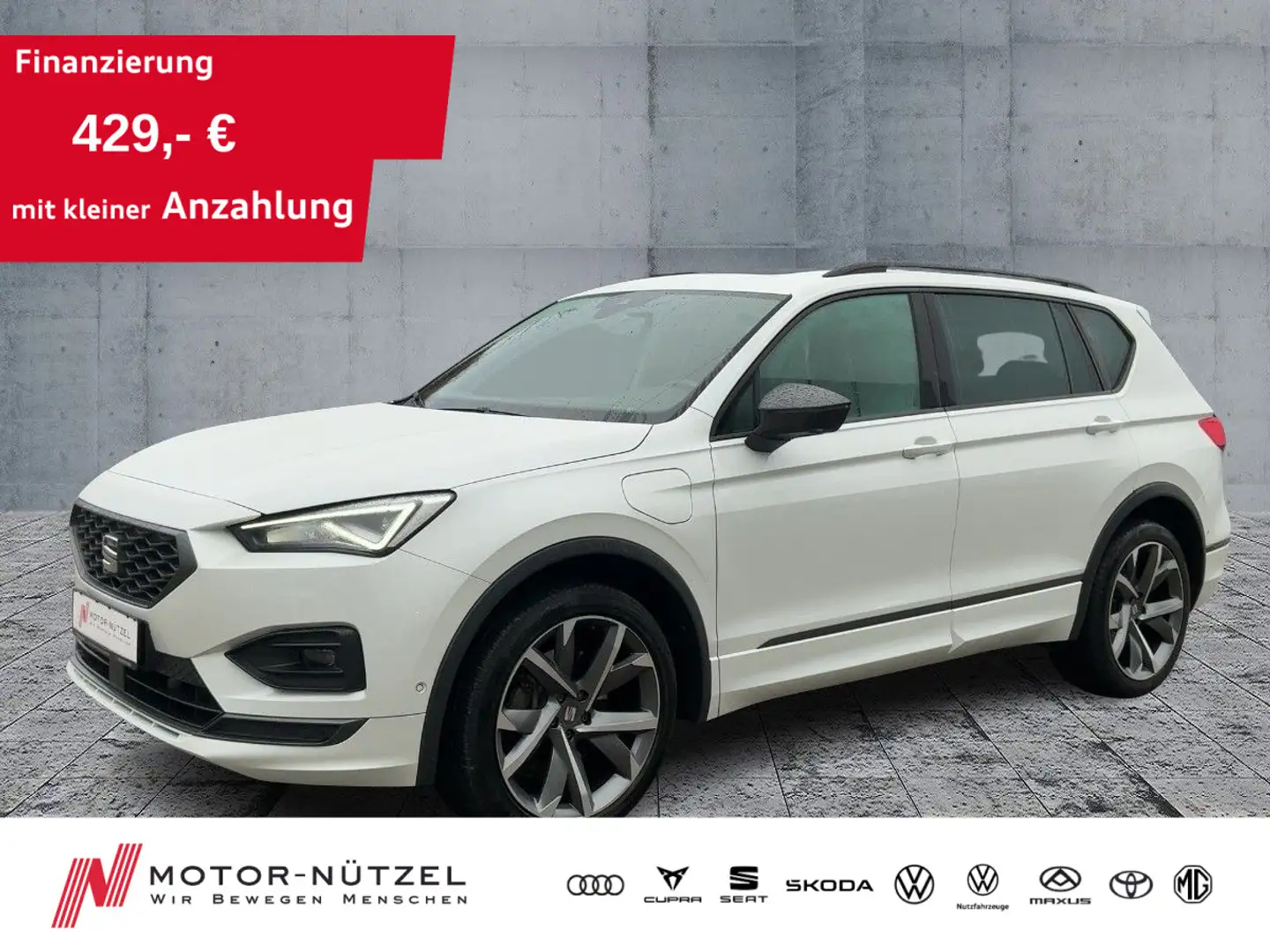 SEAT Tarraco 1.4e-HYBRID FR Voll-LED+NAV+ACC+DCC+PANO Schwarz - 1
